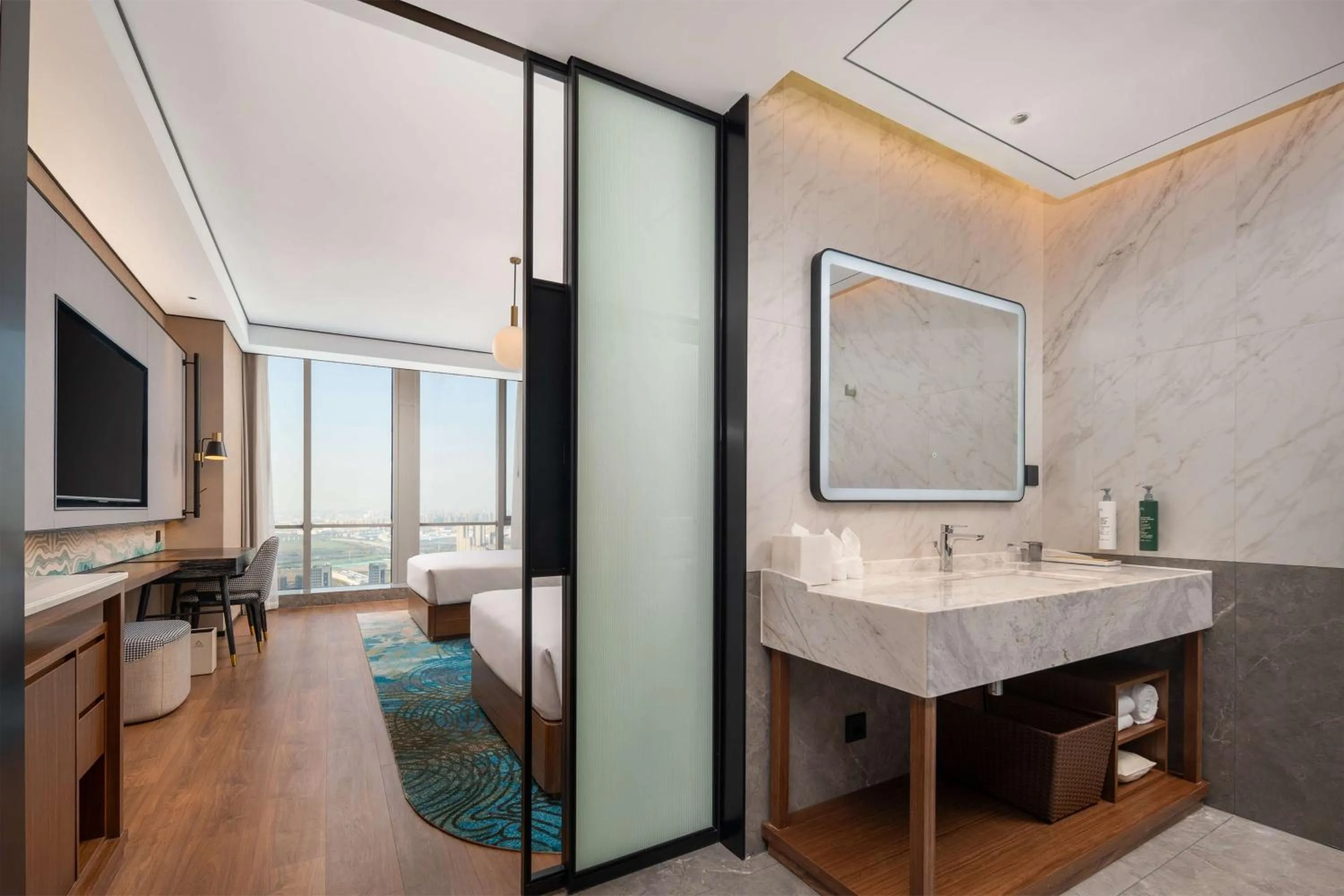 Bathroom in Hilton Garden Inn Hefei Feixi