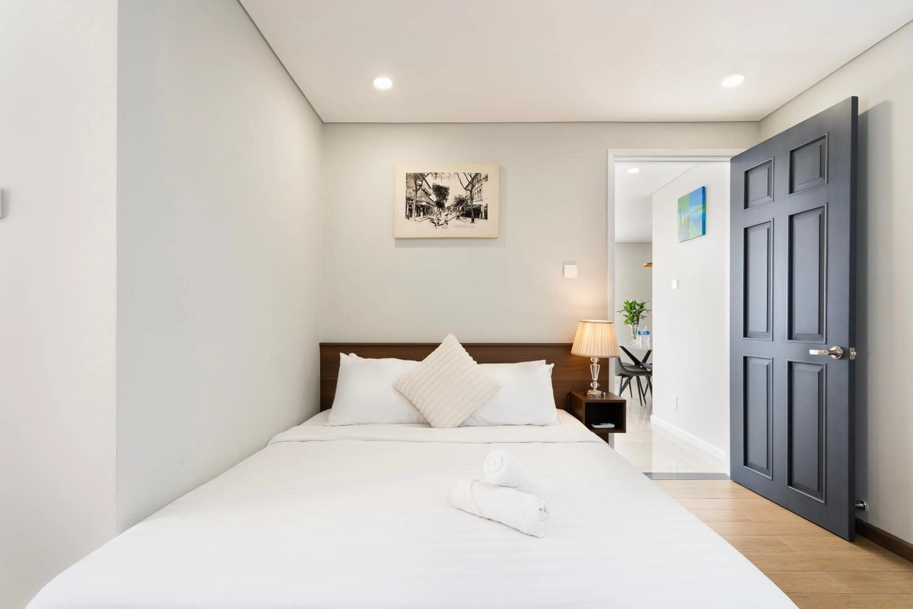 Bed in Great View Vinh Hoi Apartment