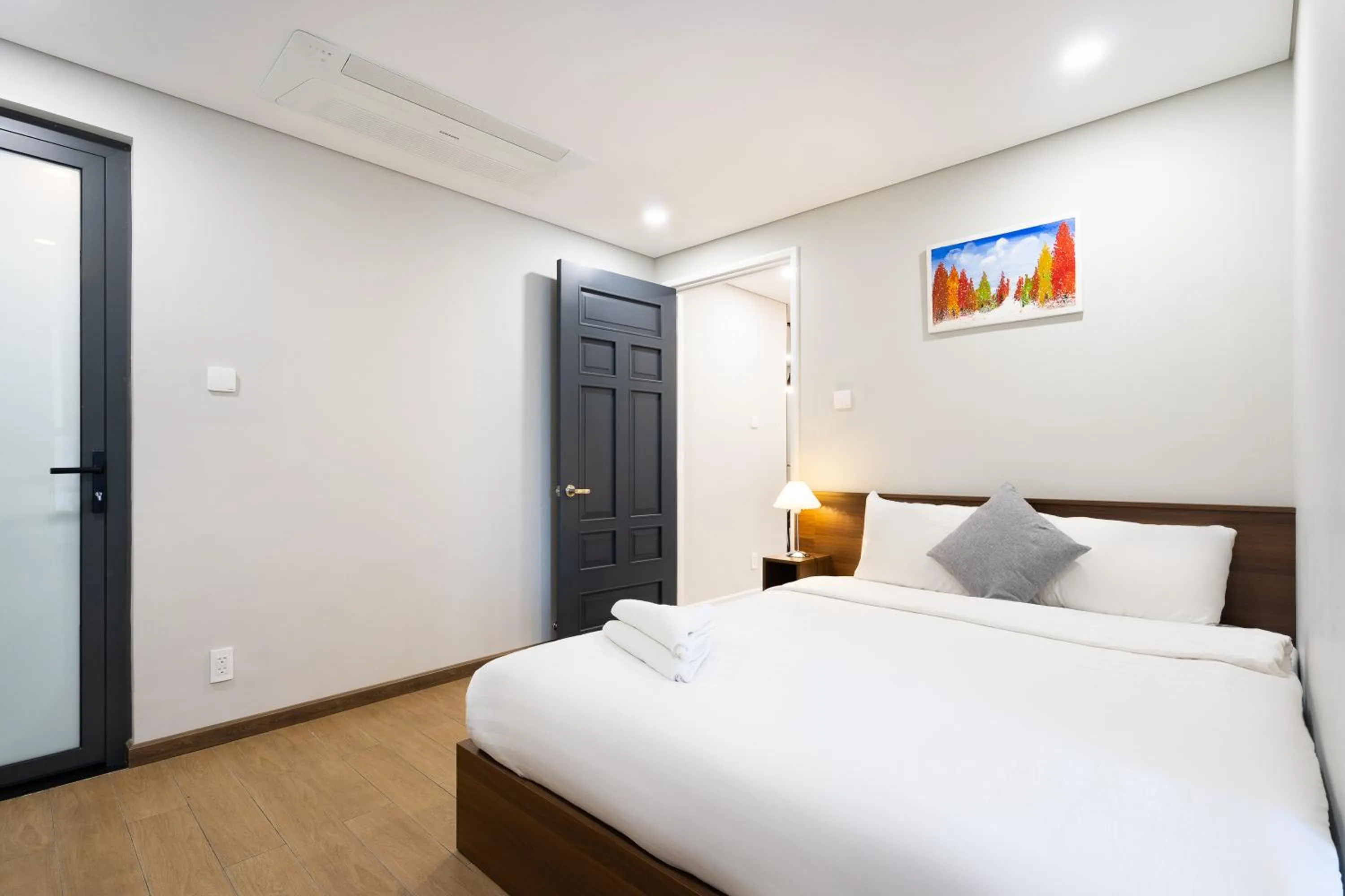 Bed in Great View Vinh Hoi Apartment