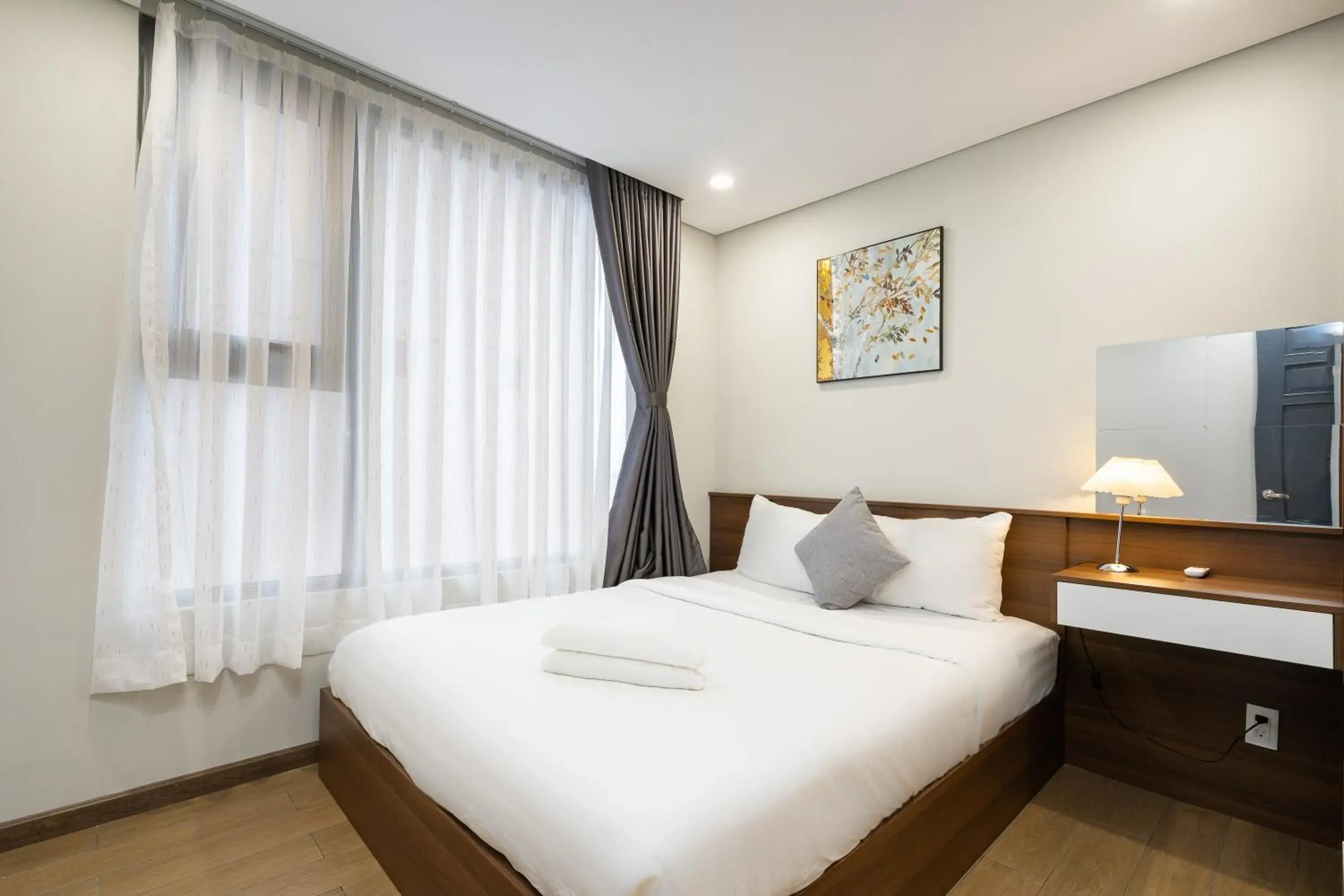 Bed in Great View Vinh Hoi Apartment Bed in Great View Vinh Hoi Apartment