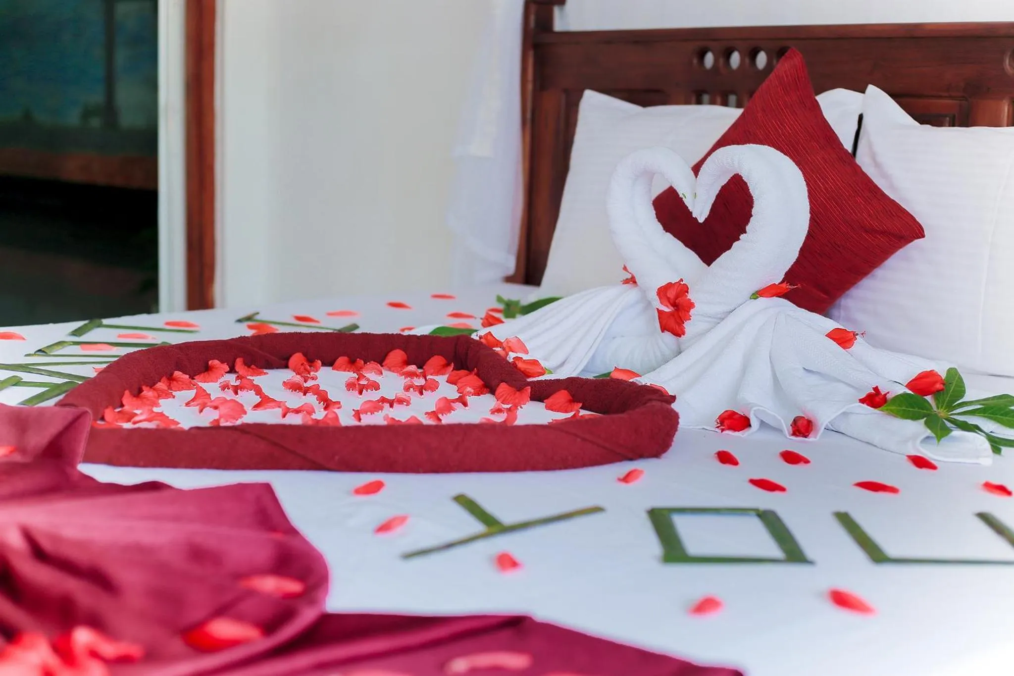 Bed in ALP Guest House