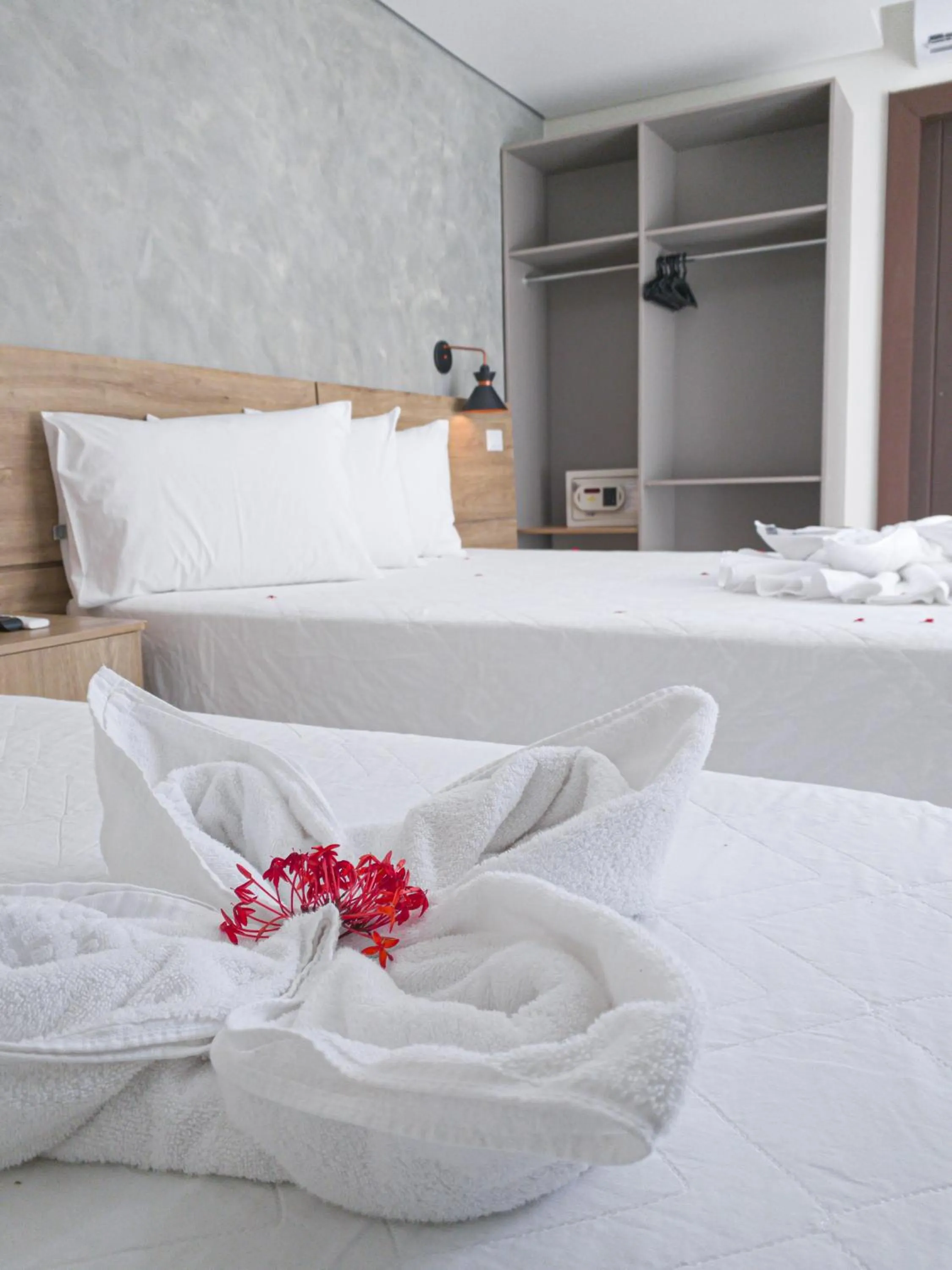 Bed in Bosque do Porto Praia Hotel