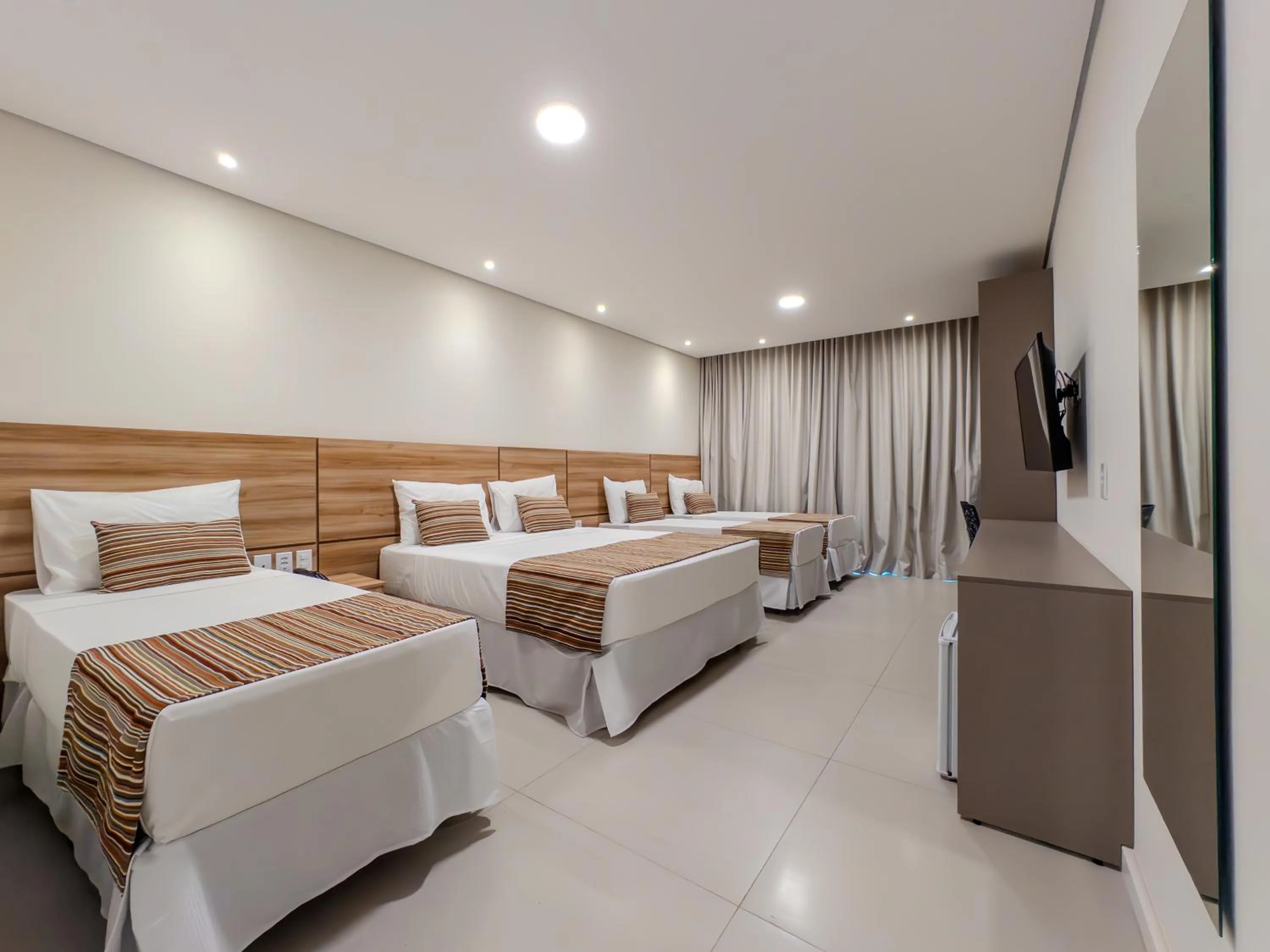 Bed in Bosque do Porto Praia Hotel