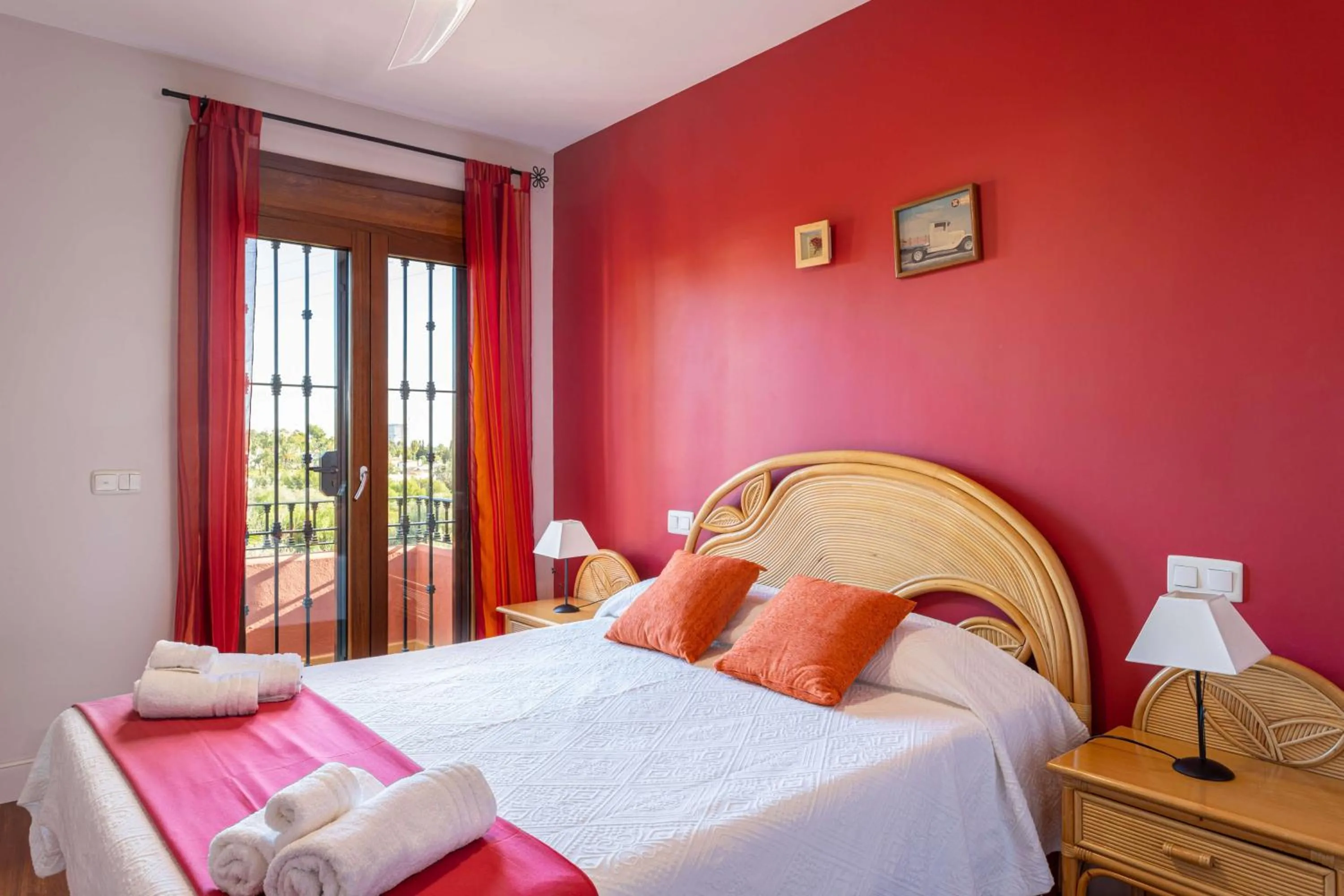 Bed in Villa Bellavista Marbella