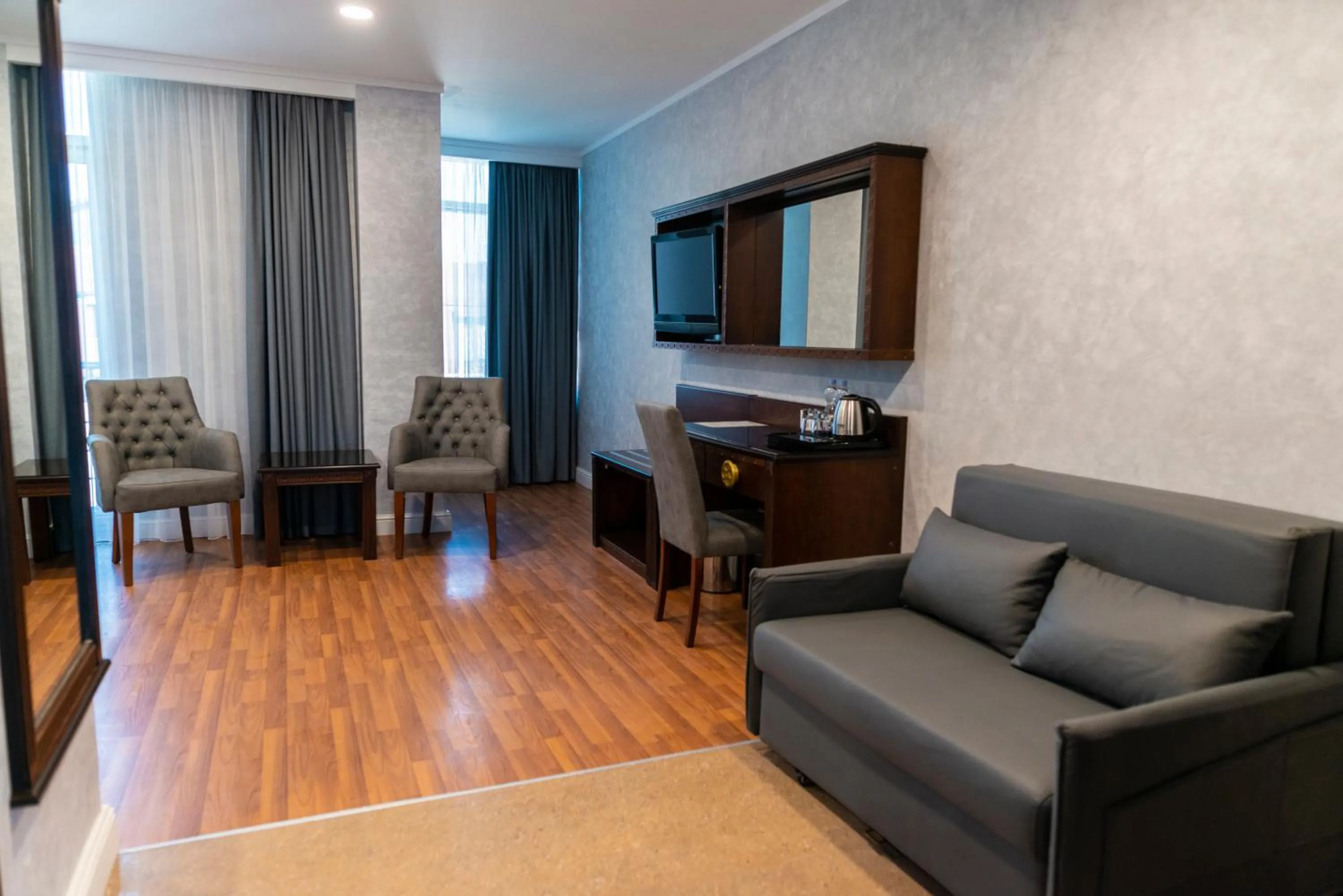 Seating area in Era Palace Batumi