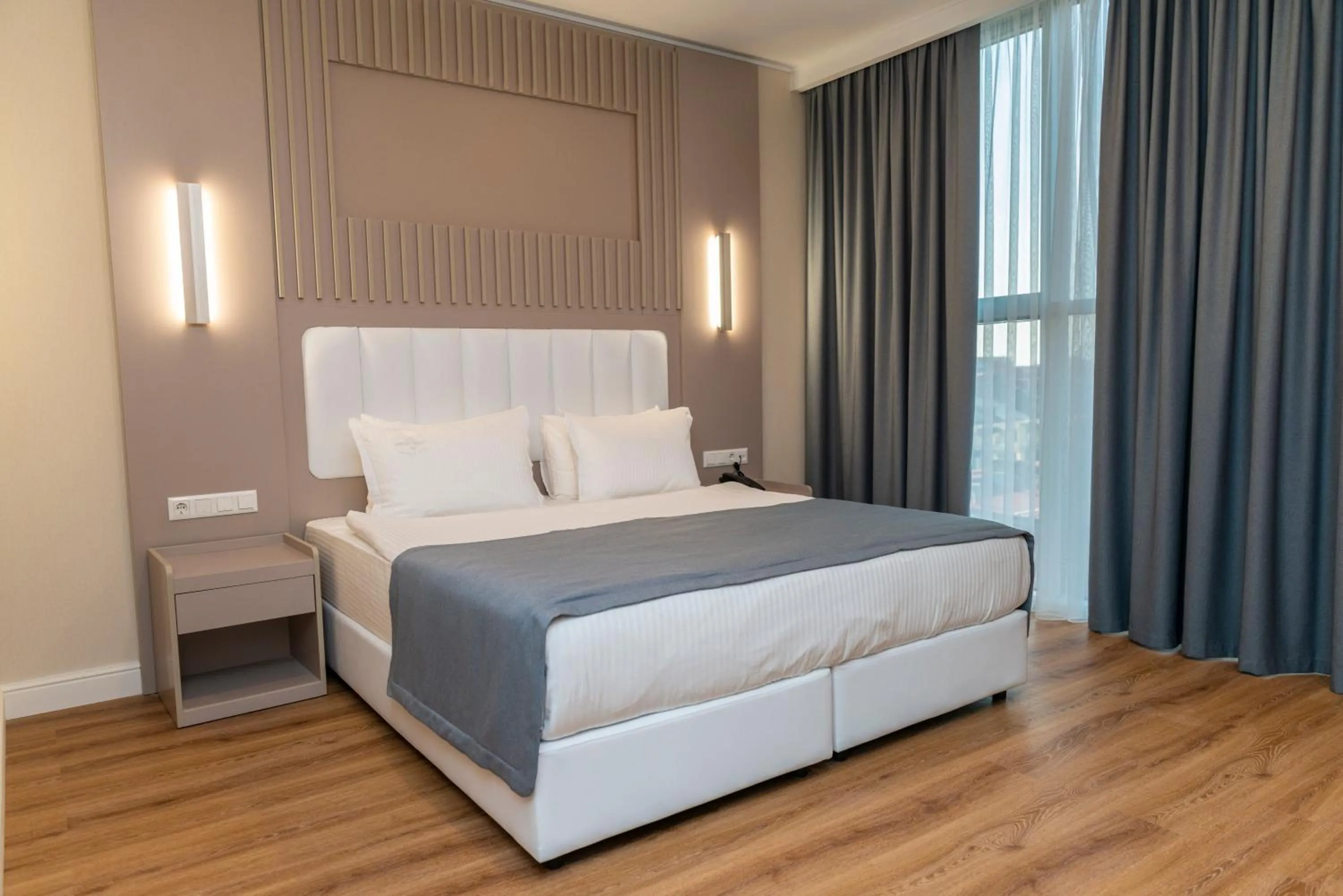 Bed in Era Palace Batumi