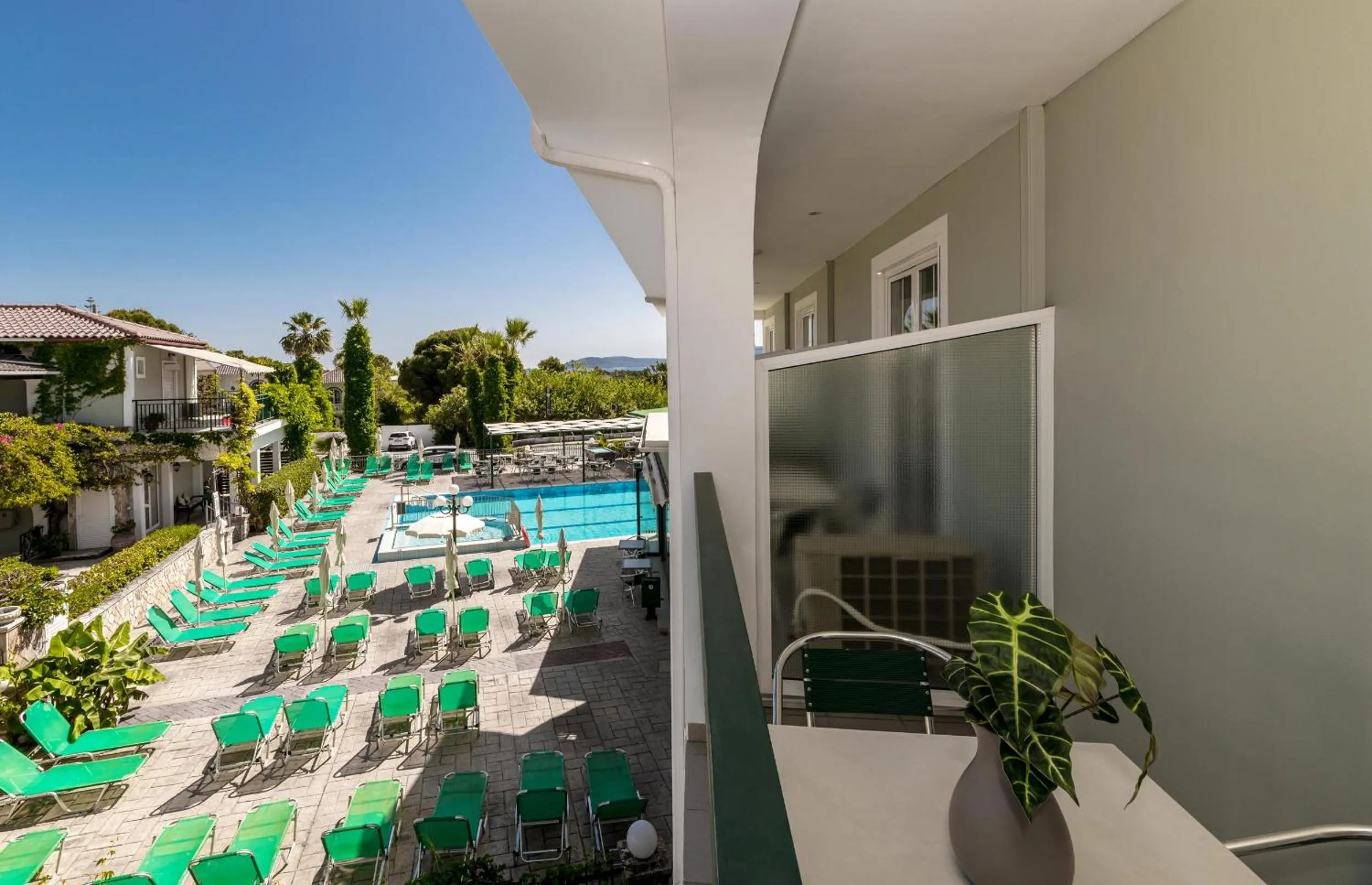 Balcony/Terrace in Sofia's Hotel