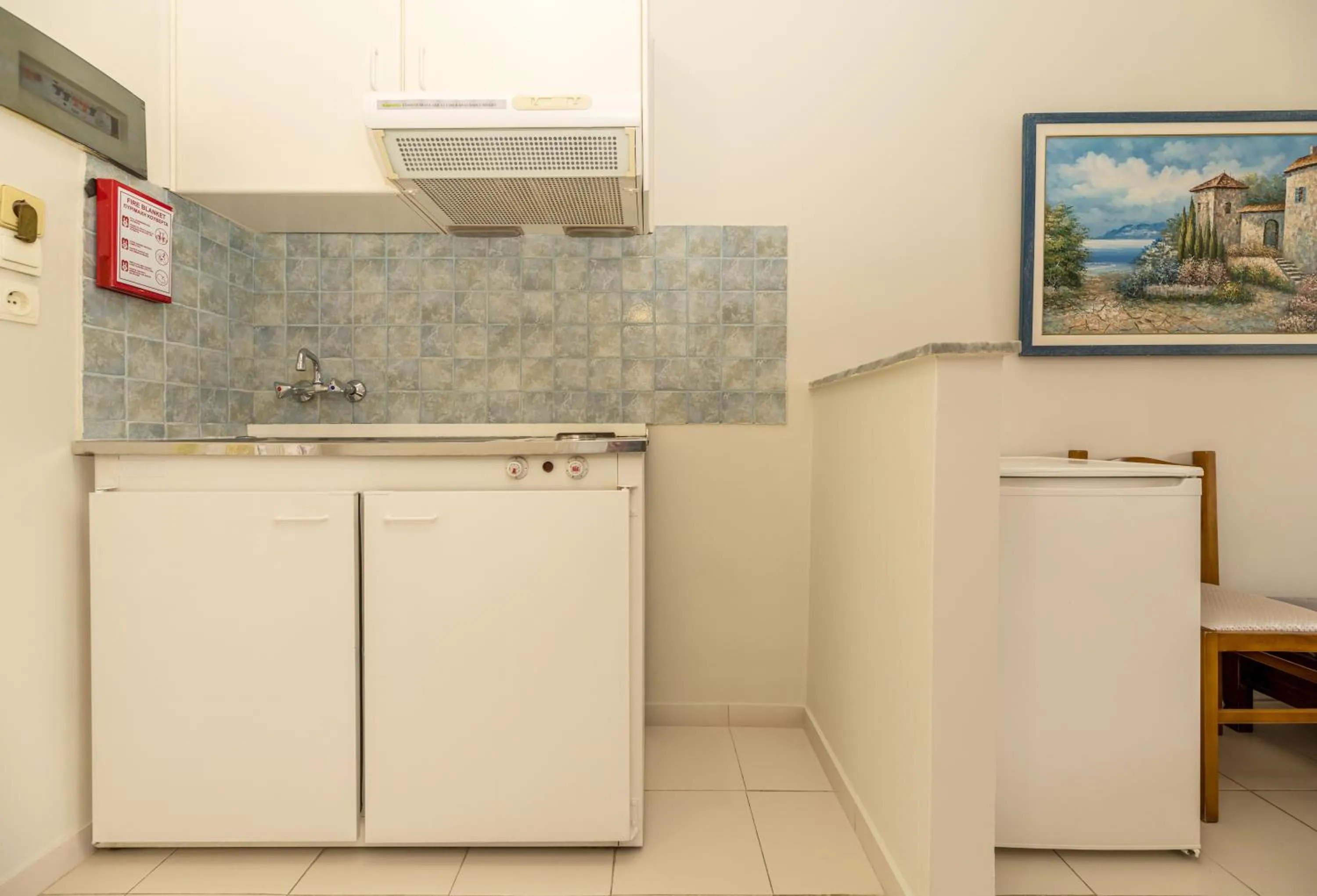 Kitchen or kitchenette in Sofia's Hotel