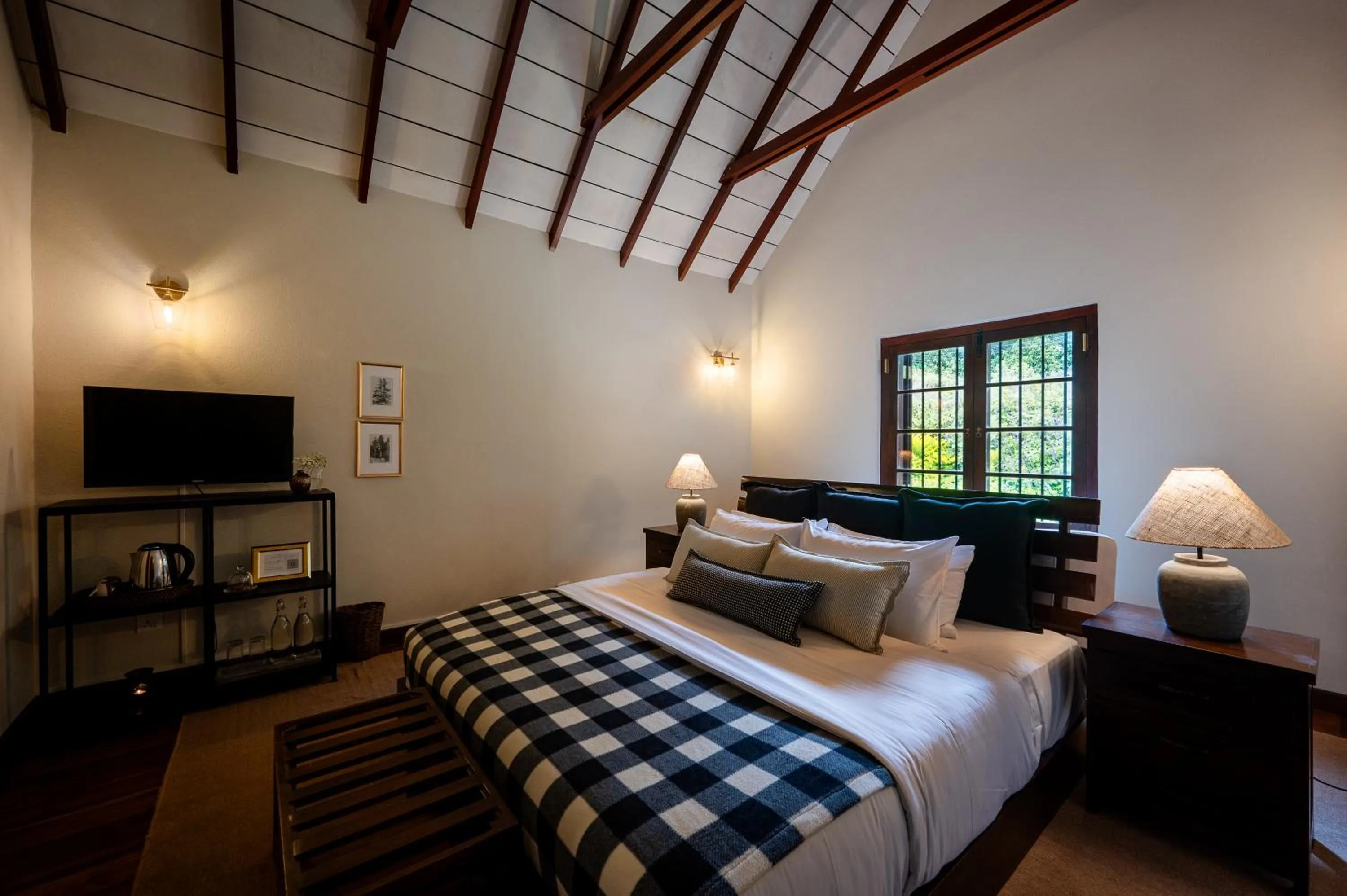 Bed in Tathya Hills - Luxe Garden Retreat In The Hills