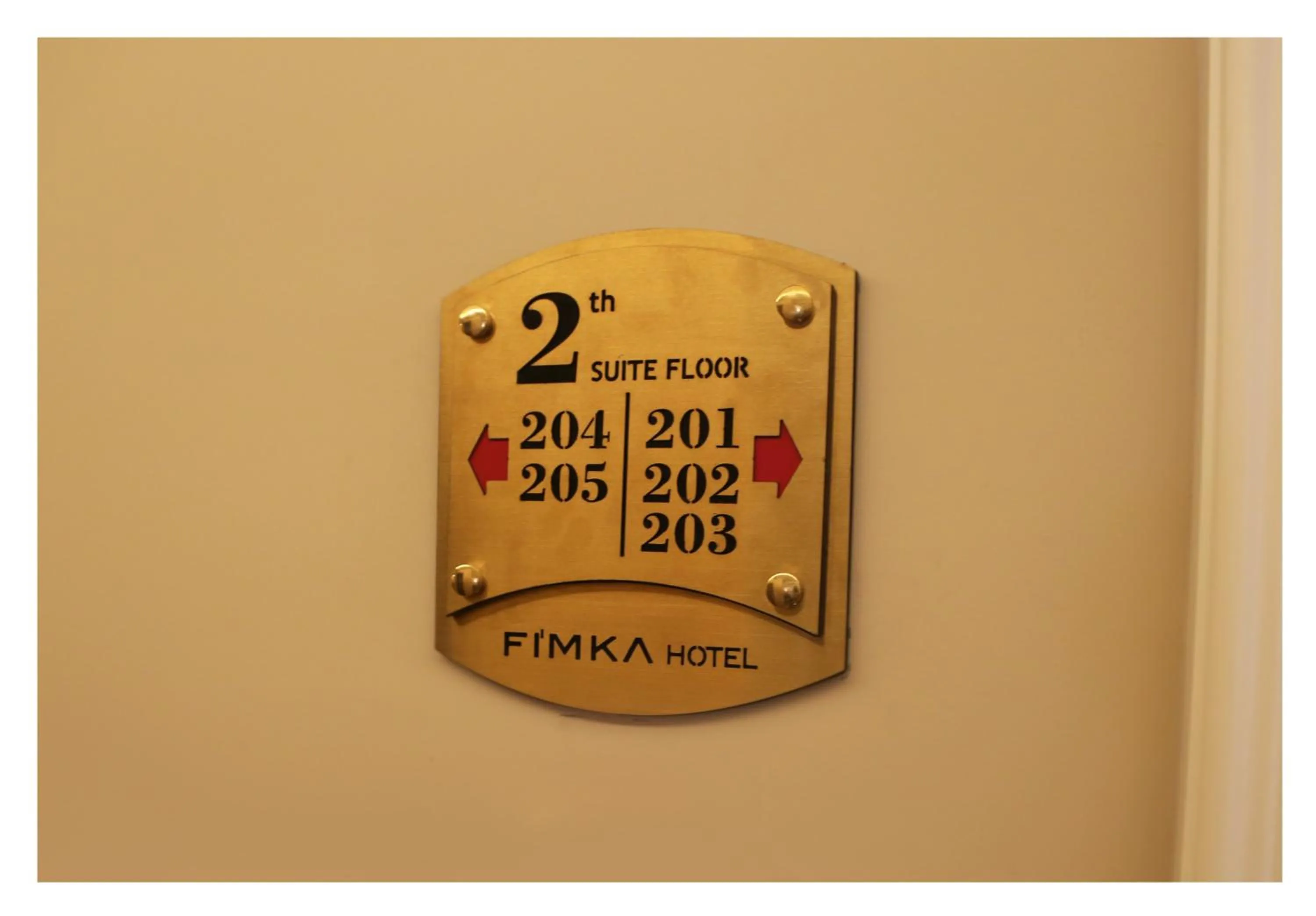 Logo/Certificate/Sign in Fimka Hotel