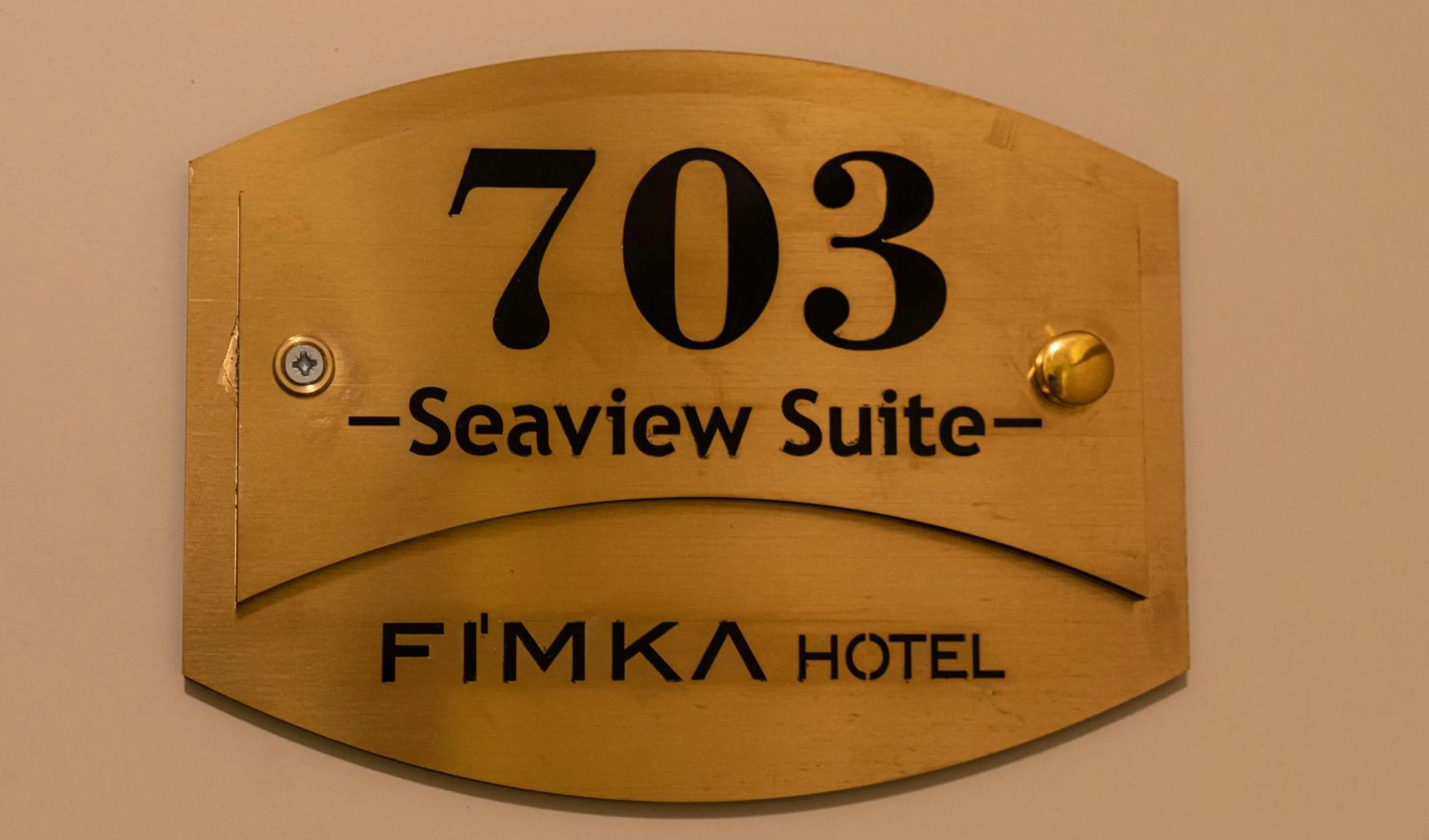 Logo/Certificate/Sign in Fimka Hotel