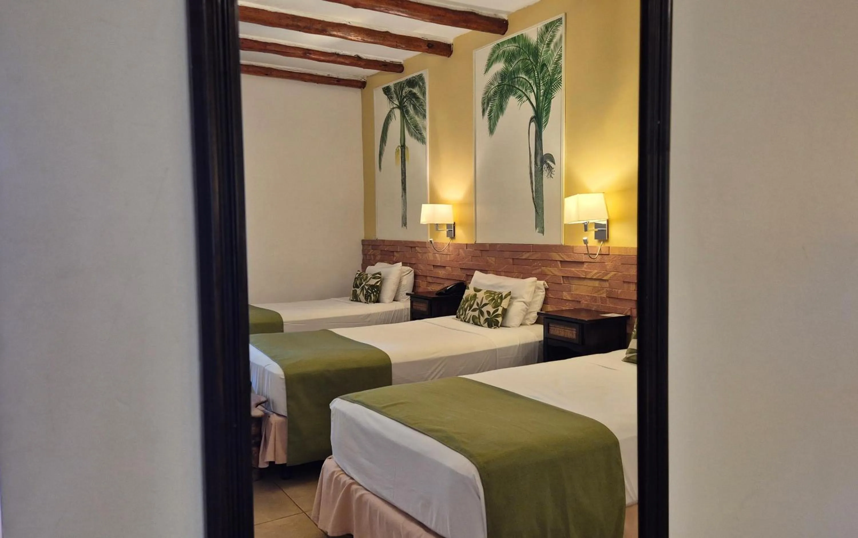 Bed in El Pueblito Iguazú