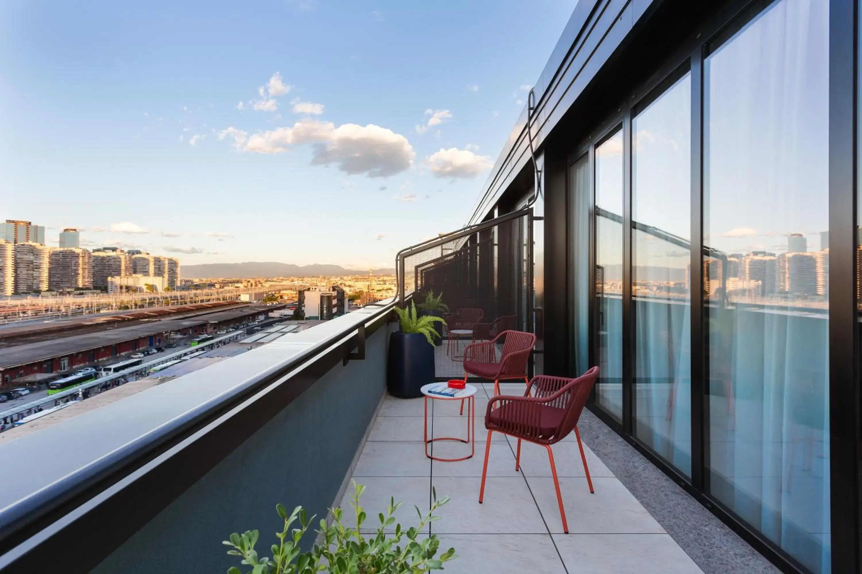 Balcony/Terrace in CX Naples Centrale Balcony/Terrace in CX Naples Centrale