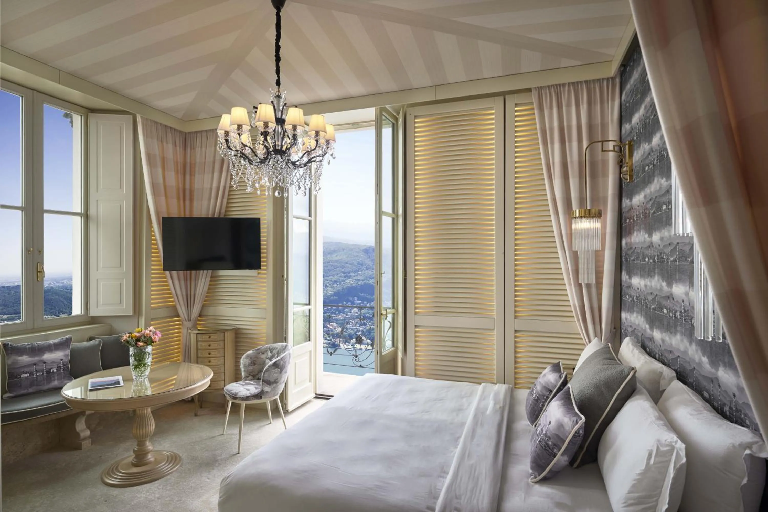 Bedroom, Bed in Nuvole Garden Hotel