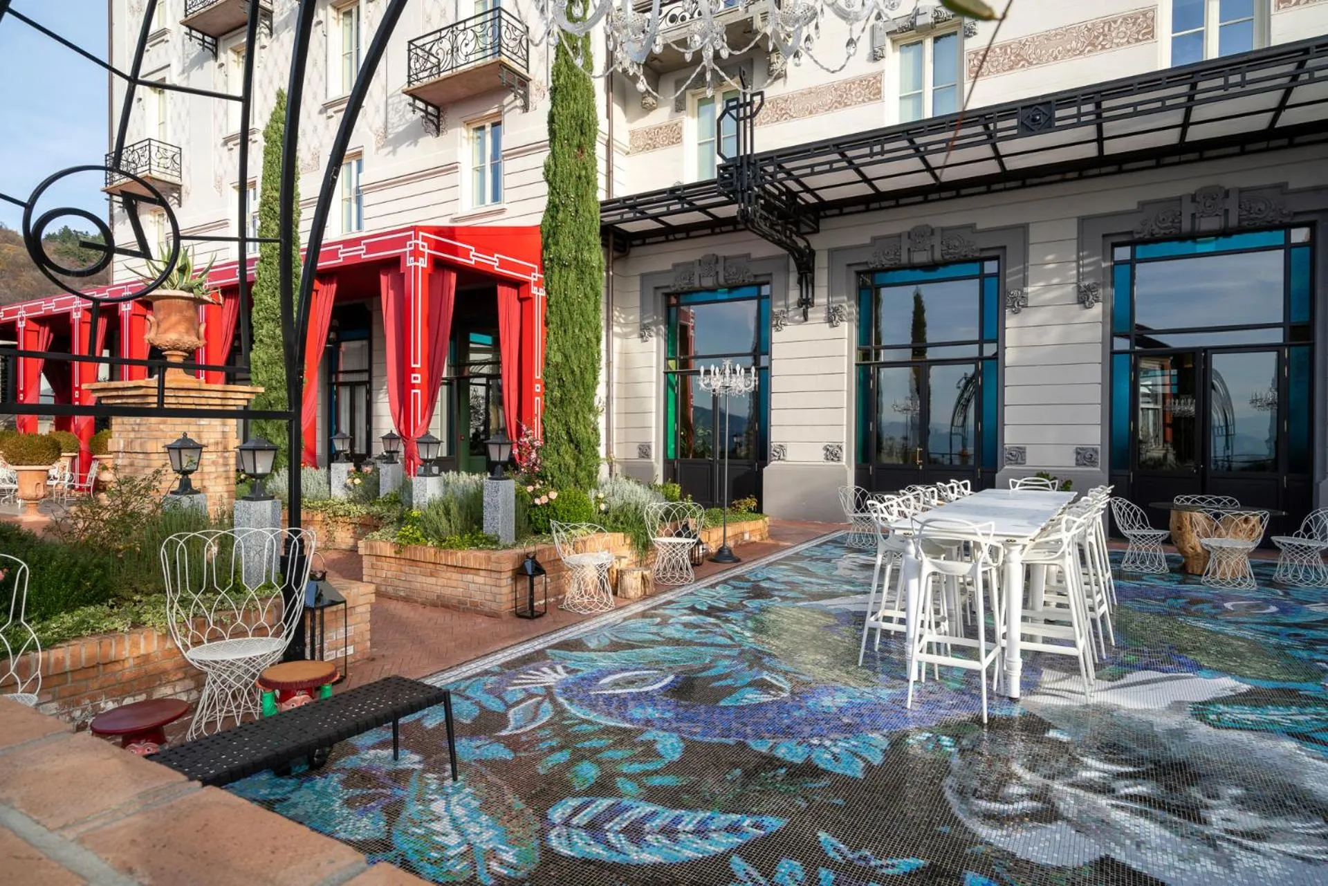 Property building in Nuvole Garden Hotel