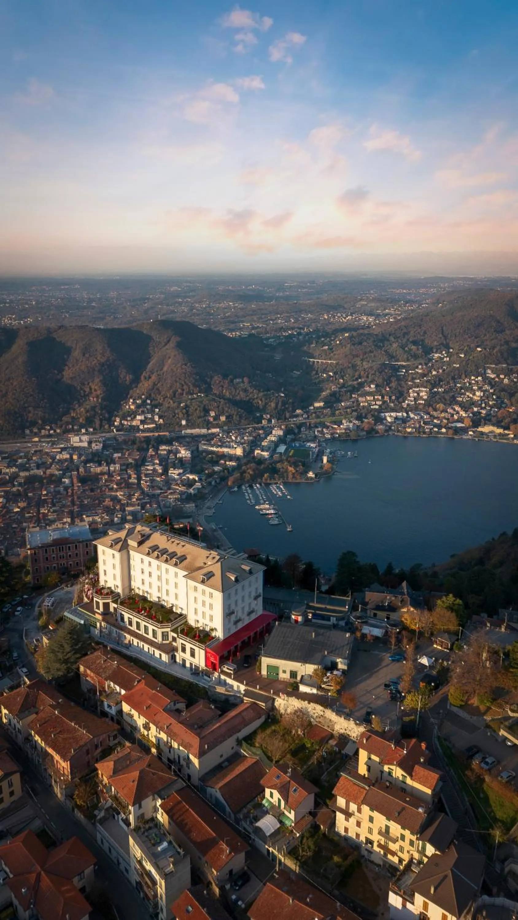 Bird's eye view in Nuvole Garden Hotel