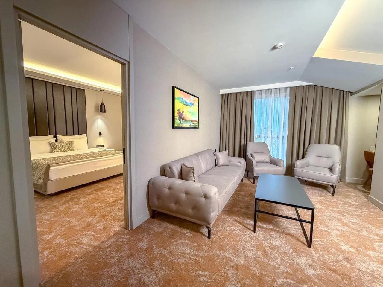 Living room, Bed in Dedeman Adana