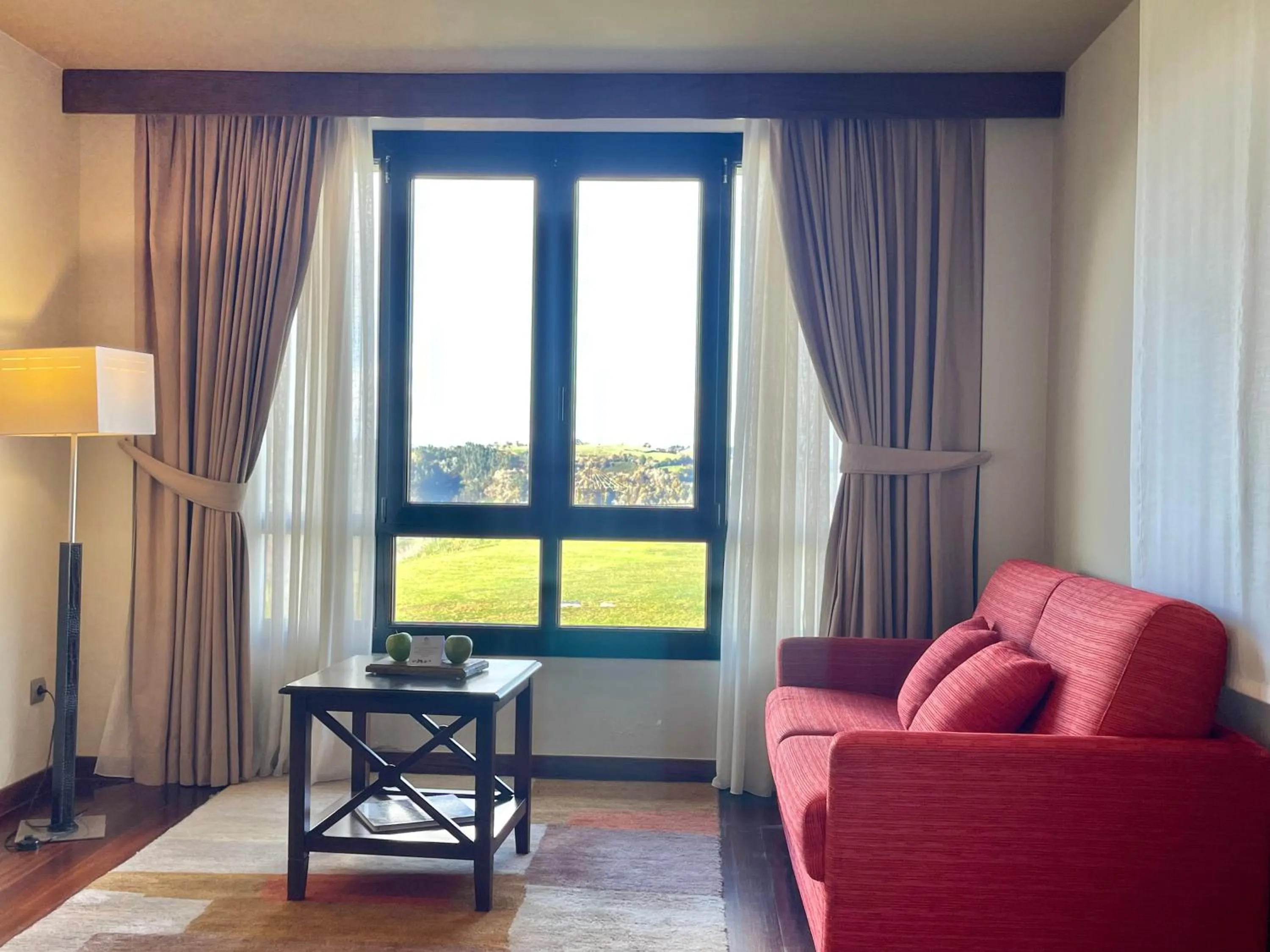 Seating area in Hosteria de Torazo Nature Hotel & Spa