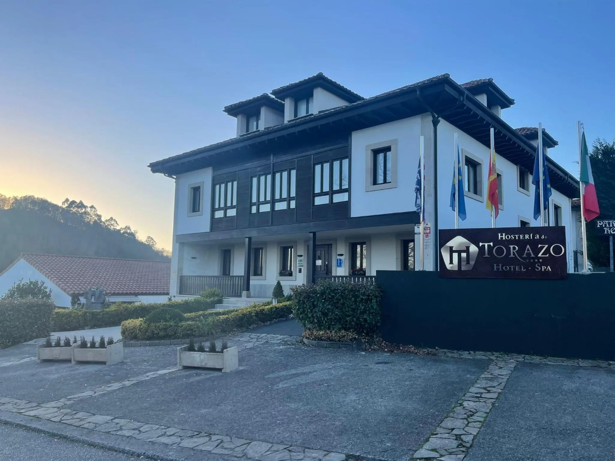 Property building in Hosteria de Torazo Nature Hotel & Spa