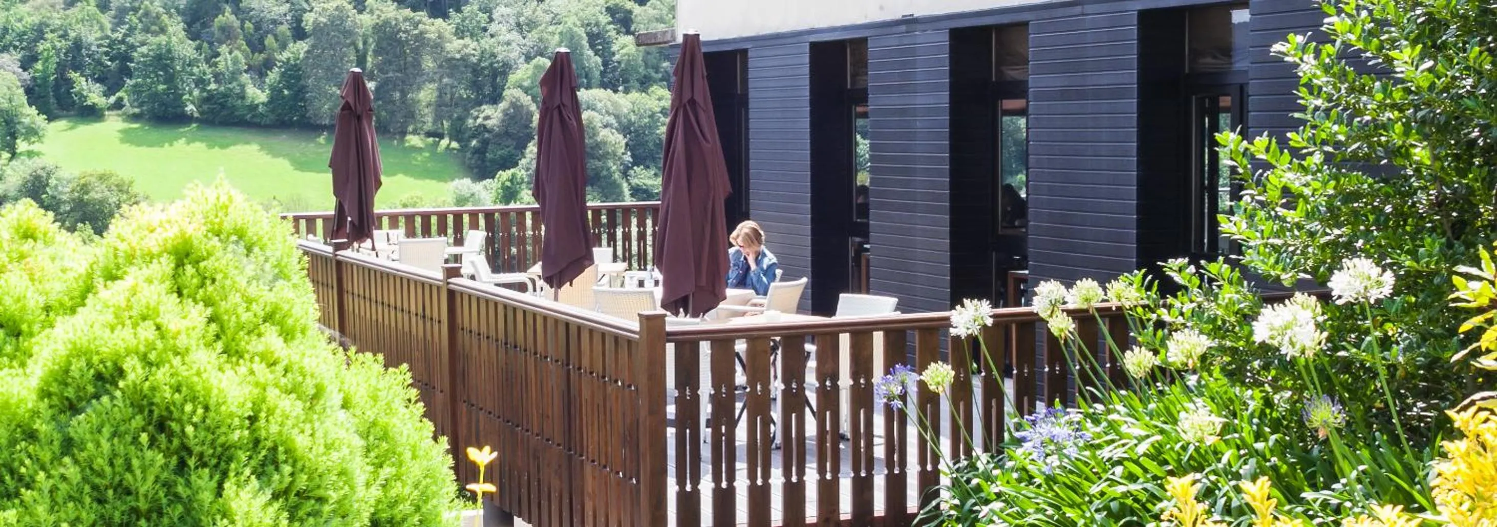 Restaurant/places to eat in Hosteria de Torazo Nature Hotel & Spa