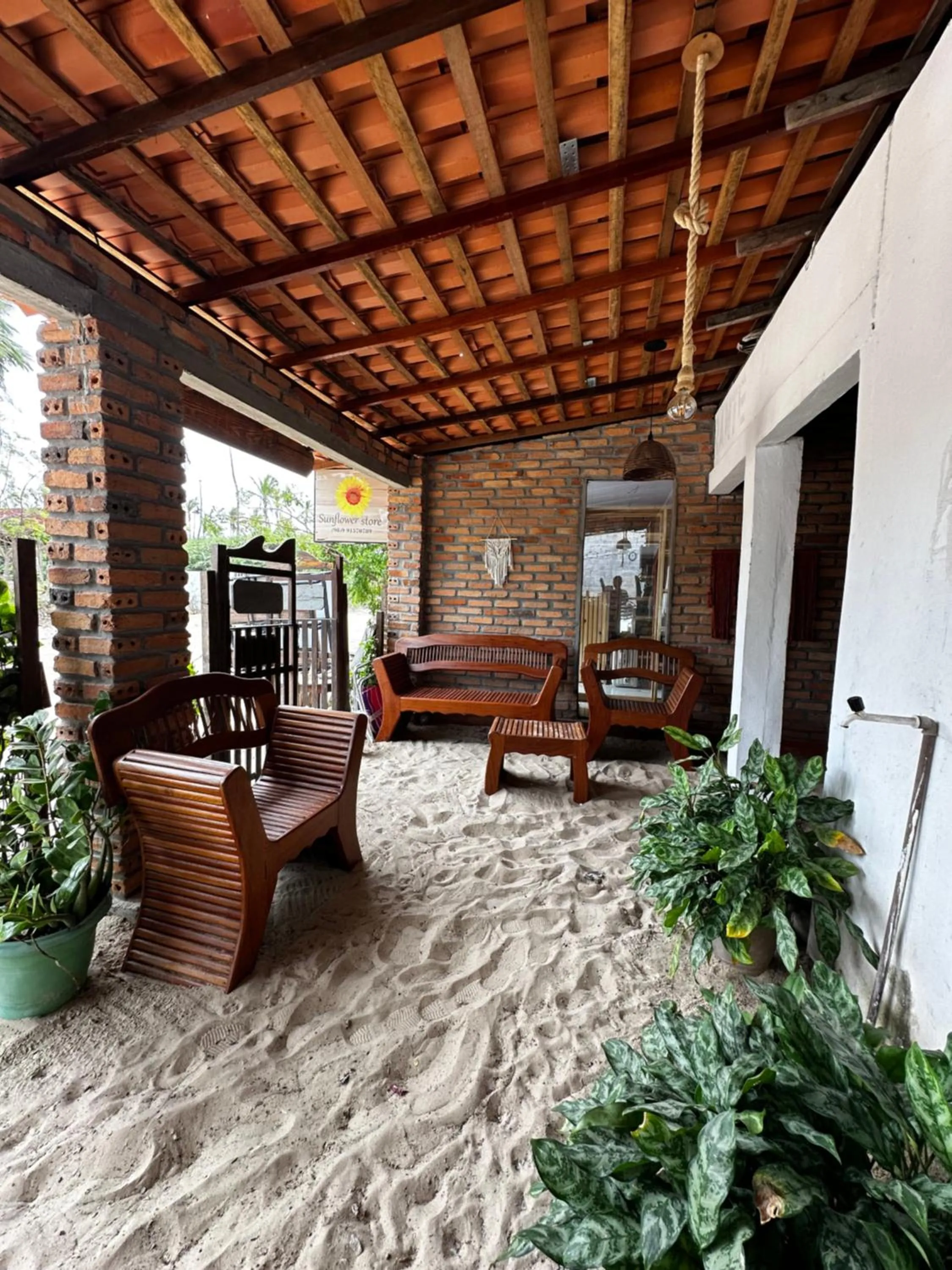 Patio in Casa da praia Atins Maranhão