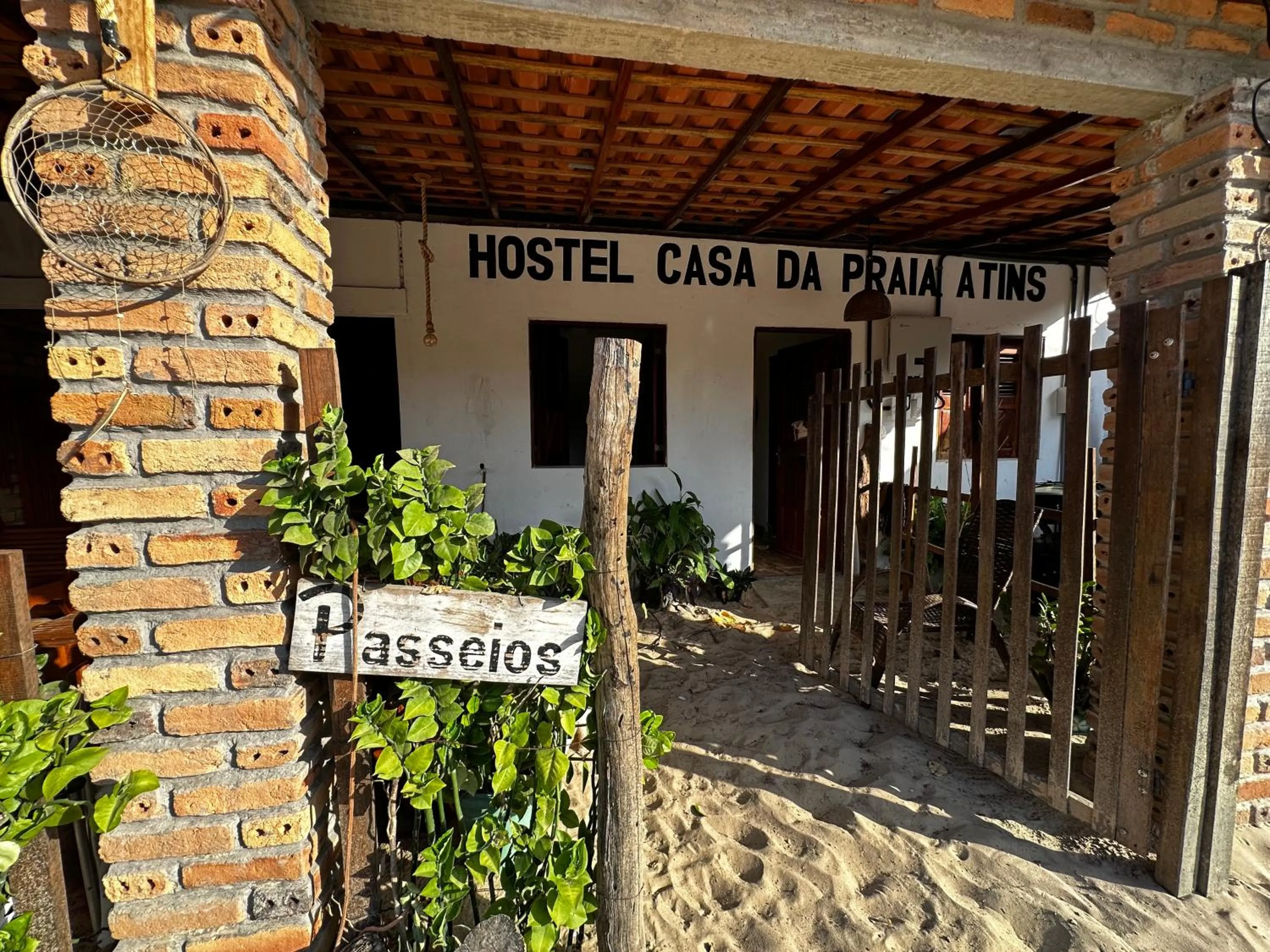 Facade/entrance in Casa da praia Atins Maranhão