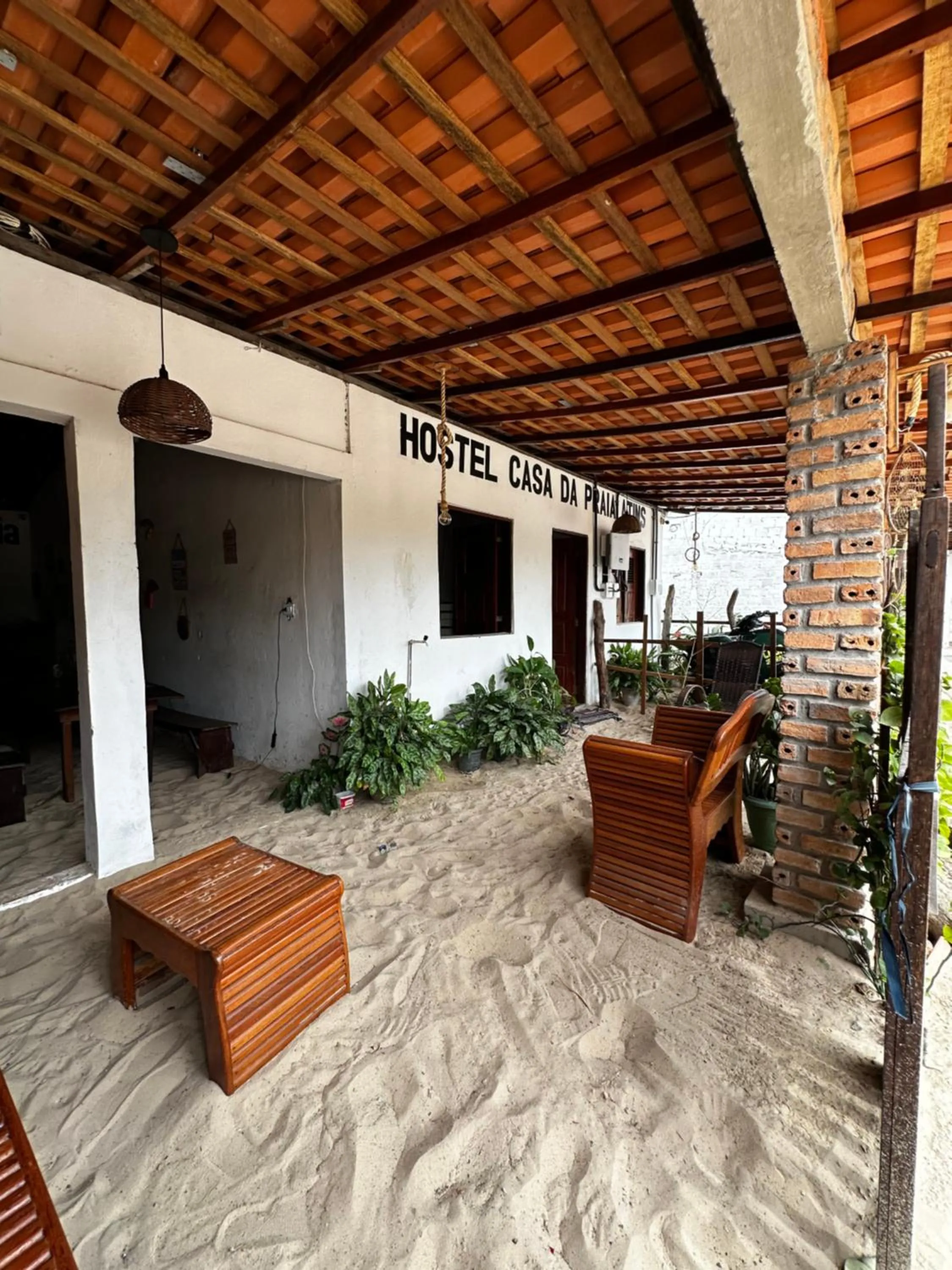 Patio in Casa da praia Atins Maranhão