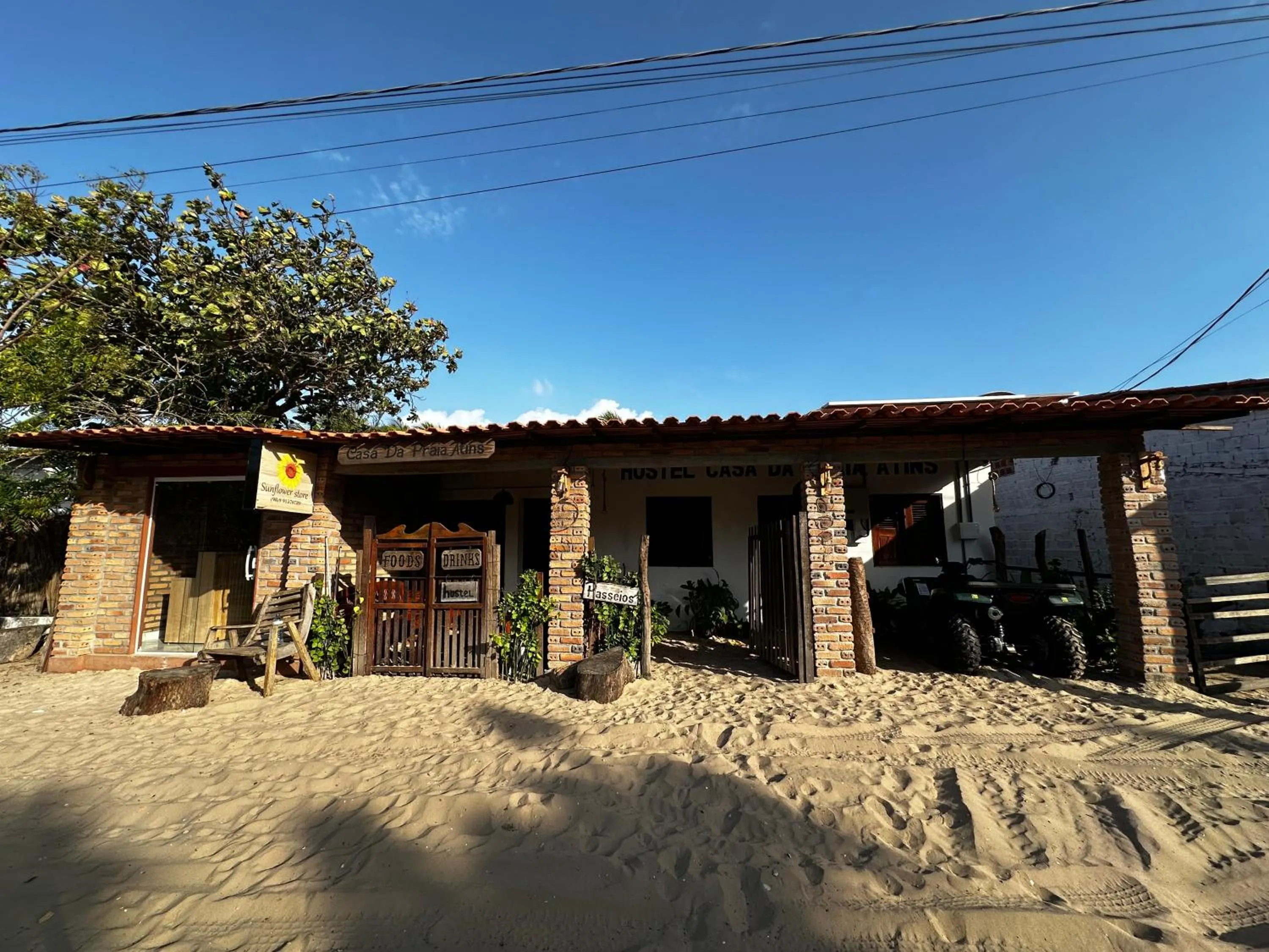 Facade/entrance in Casa da praia Atins Maranhão
