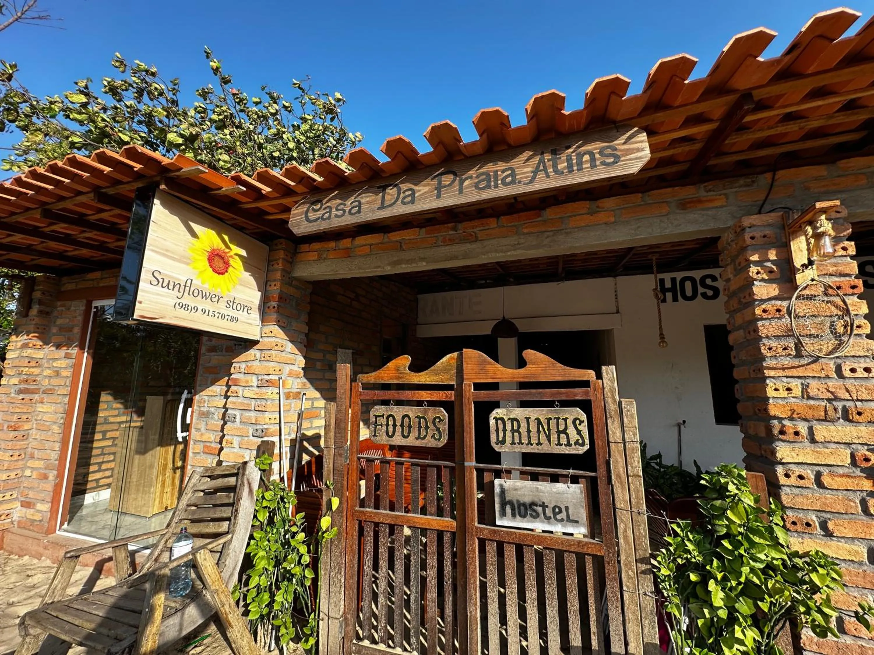 Facade/entrance in Casa da praia Atins Maranhão