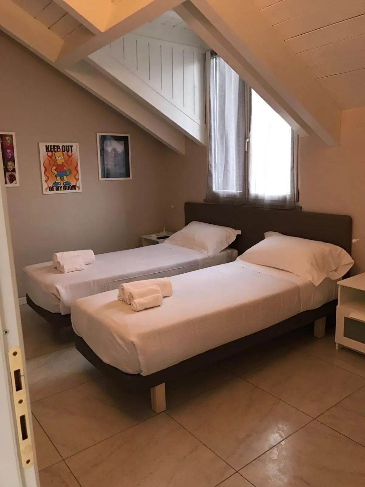 Bed in B&B Leonardo