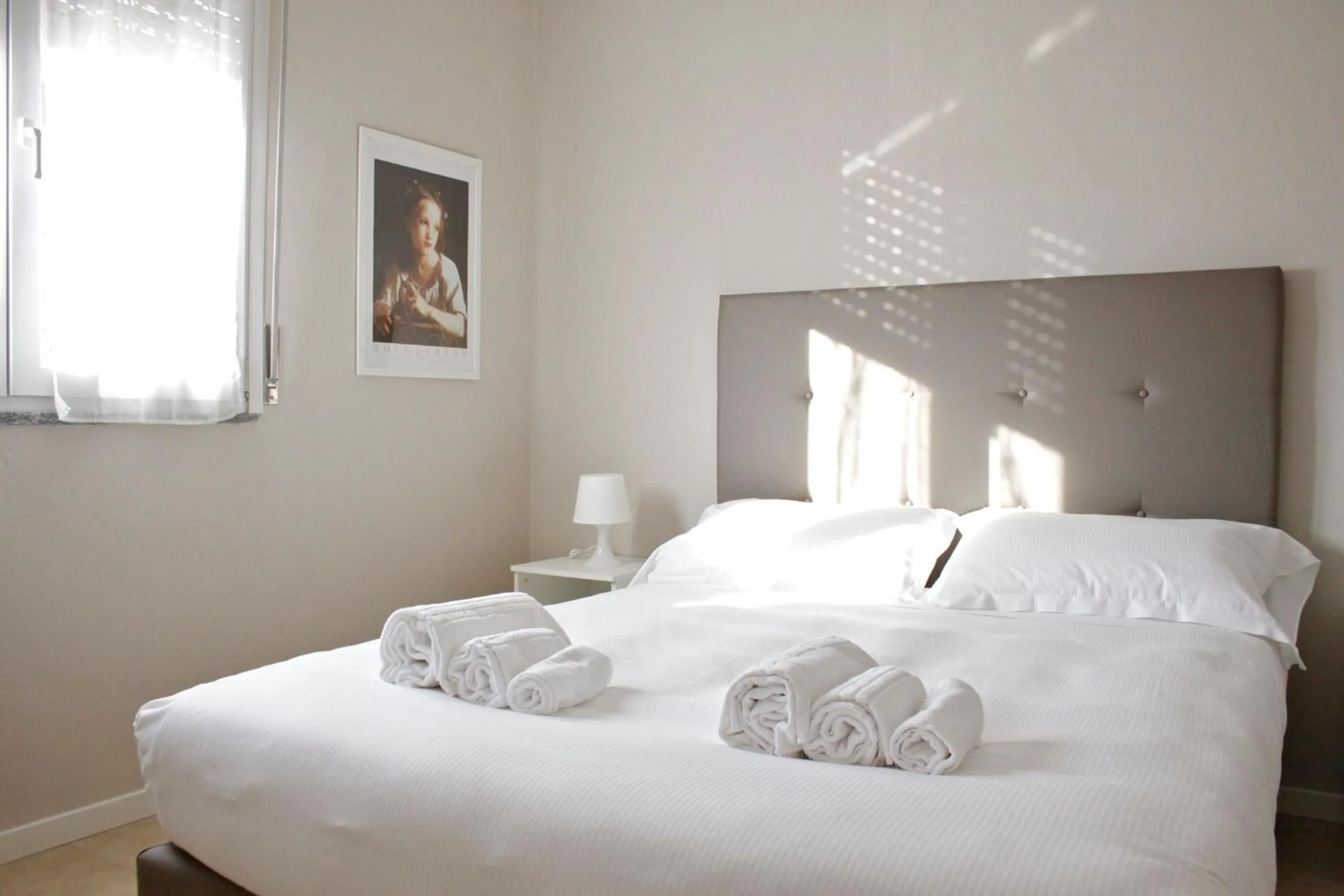 Bed in B&B Leonardo
