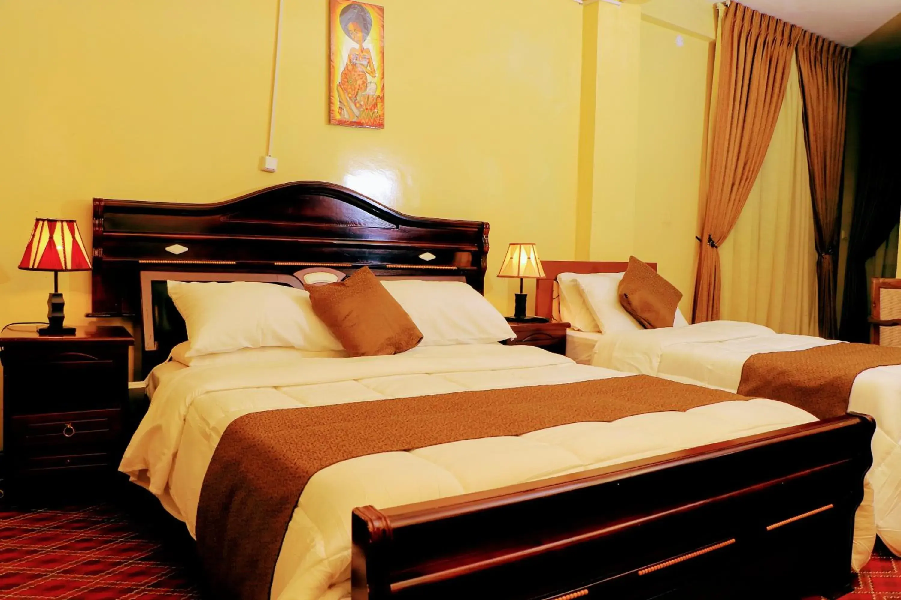 Deluxe Triple Room in Keba Guest House Deluxe Triple Room in Keba Guest House