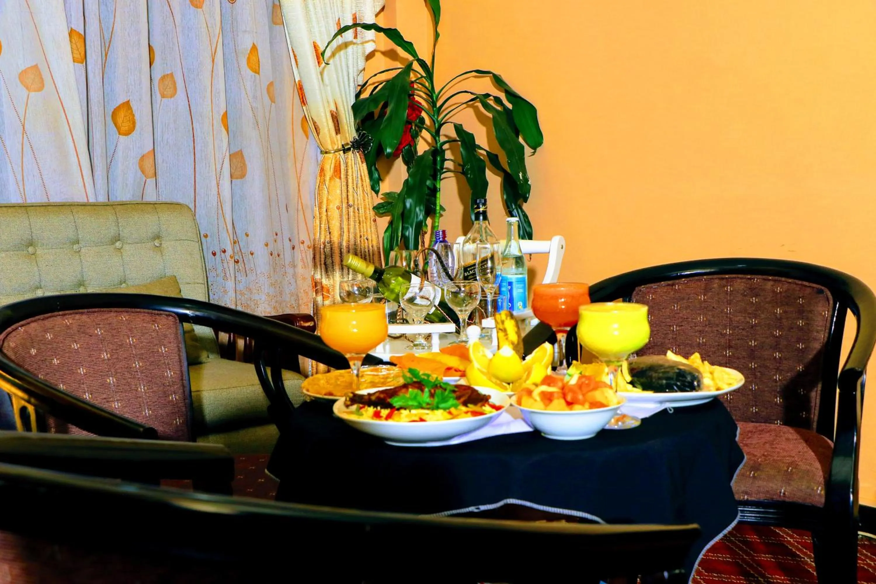 Food and drinks in Keba Guest House