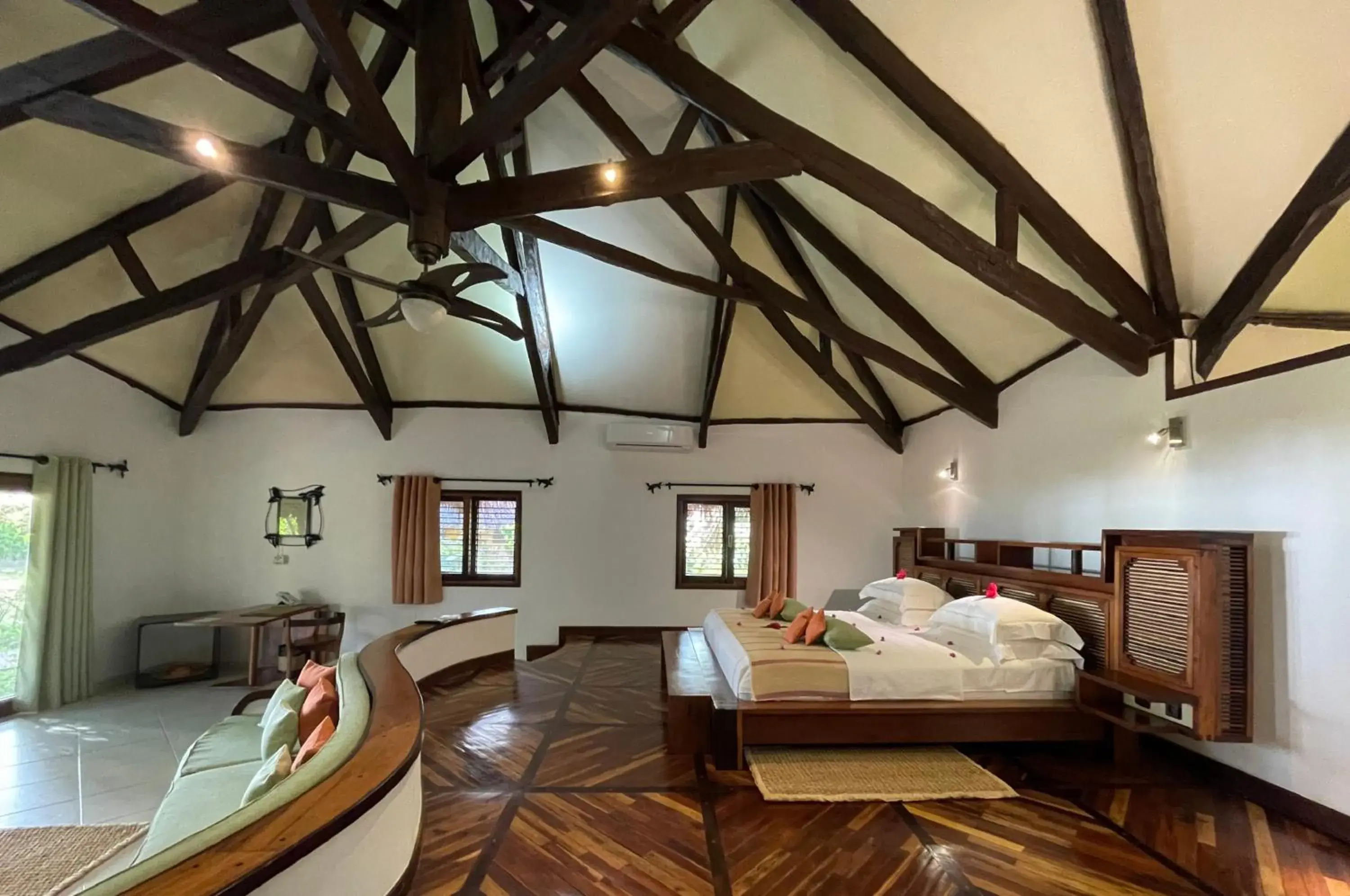 Bedroom, Bed in Ravintsara Wellness Hotel Bedroom, Bed in Ravintsara Wellness Hotel