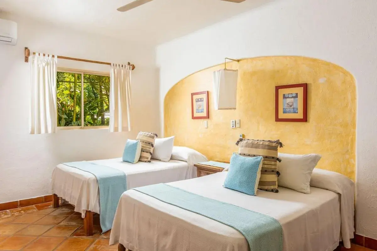 Twin Room with Private Bathroom in Casa Real Sayulita Hotel Boutique Twin Room with Private Bathroom in Casa Real Sayulita Hotel Boutique