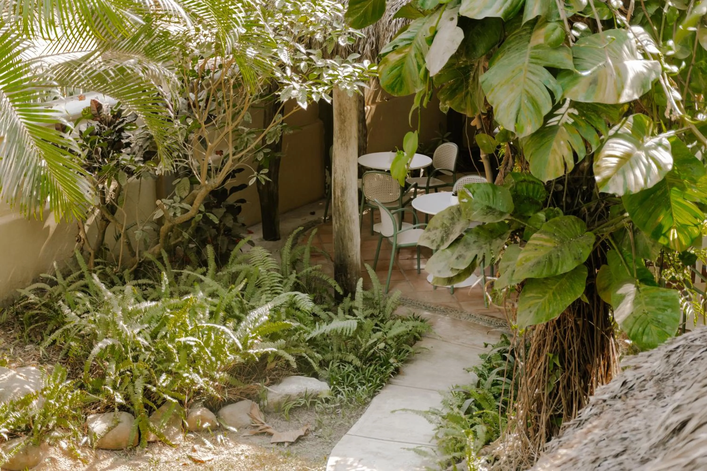 Garden view in Casa Real Sayulita Hotel Boutique