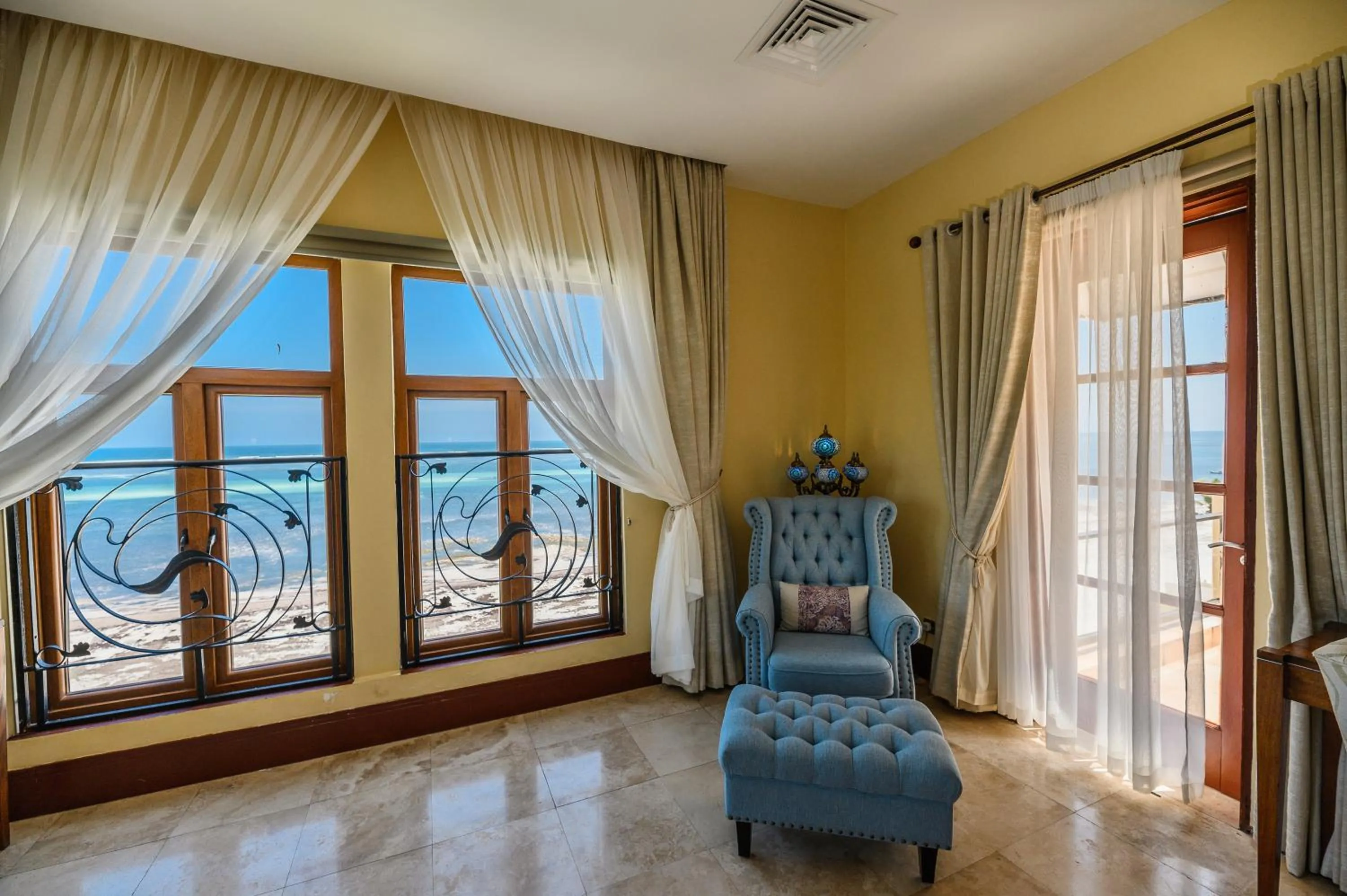 Decorative detail, Seating Area in Cocoa Boutique Hotel