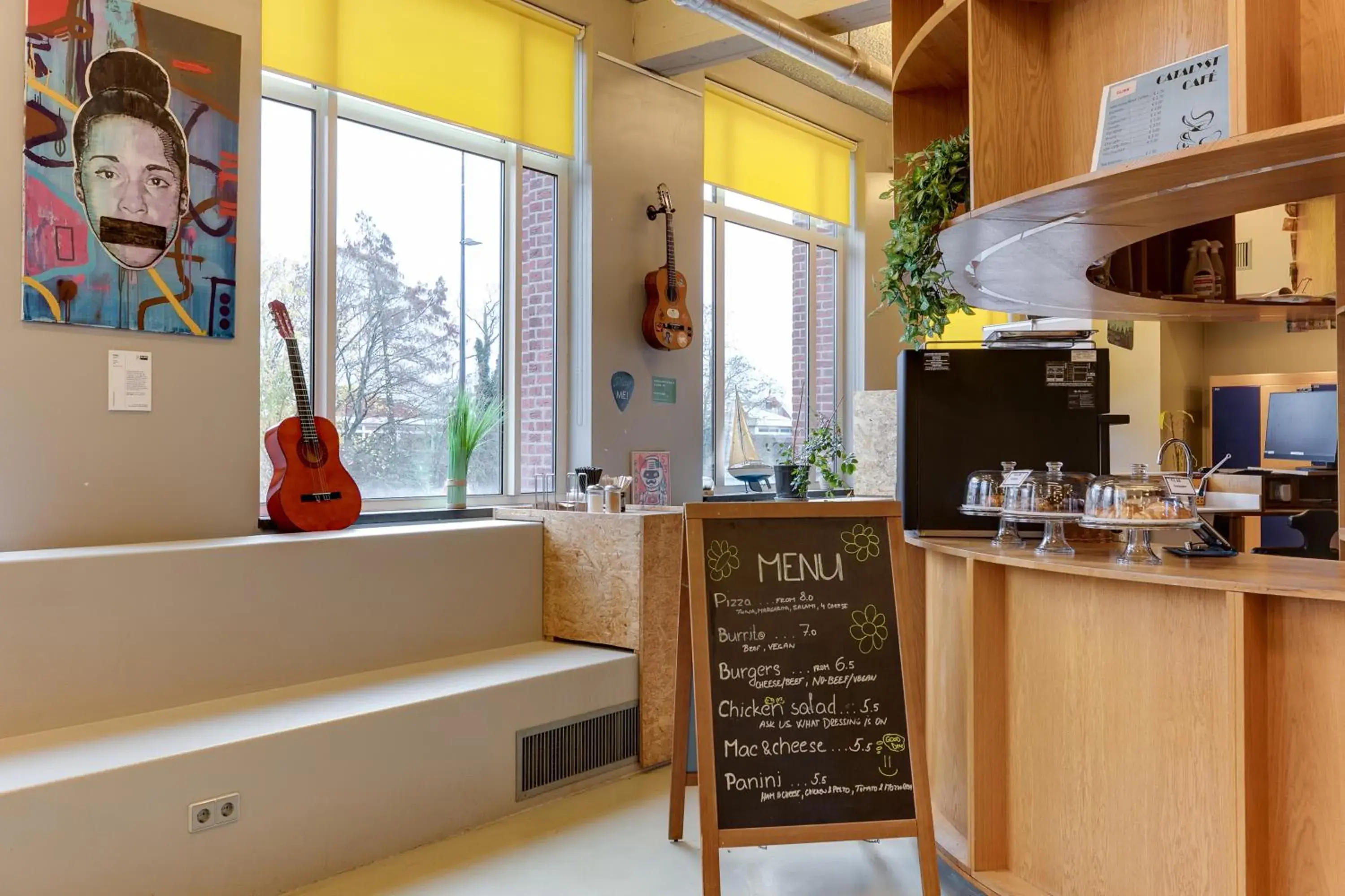 Lobby or reception in ClinkNOORD Hostel Lobby or reception in ClinkNOORD Hostel