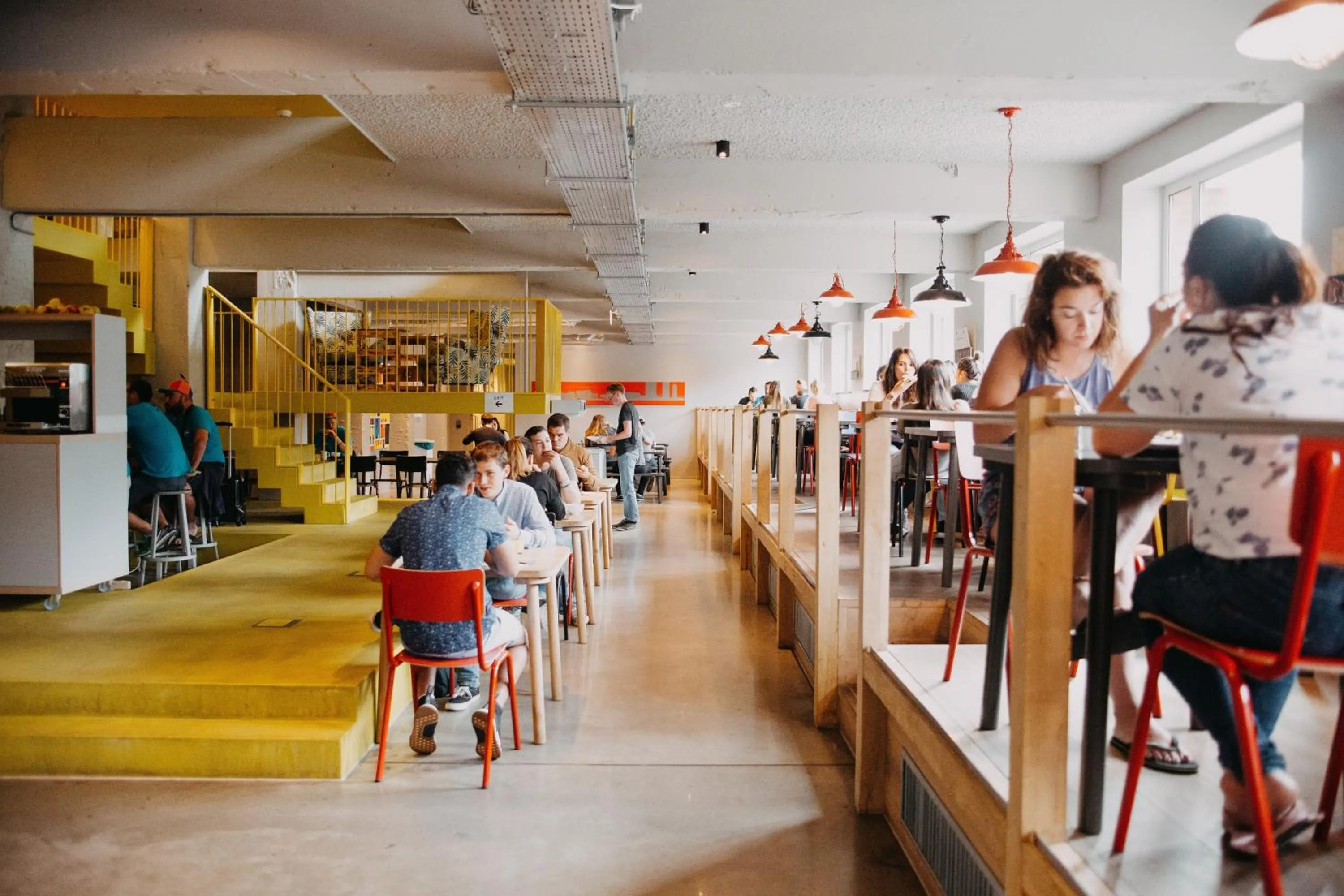 People in ClinkNOORD Hostel