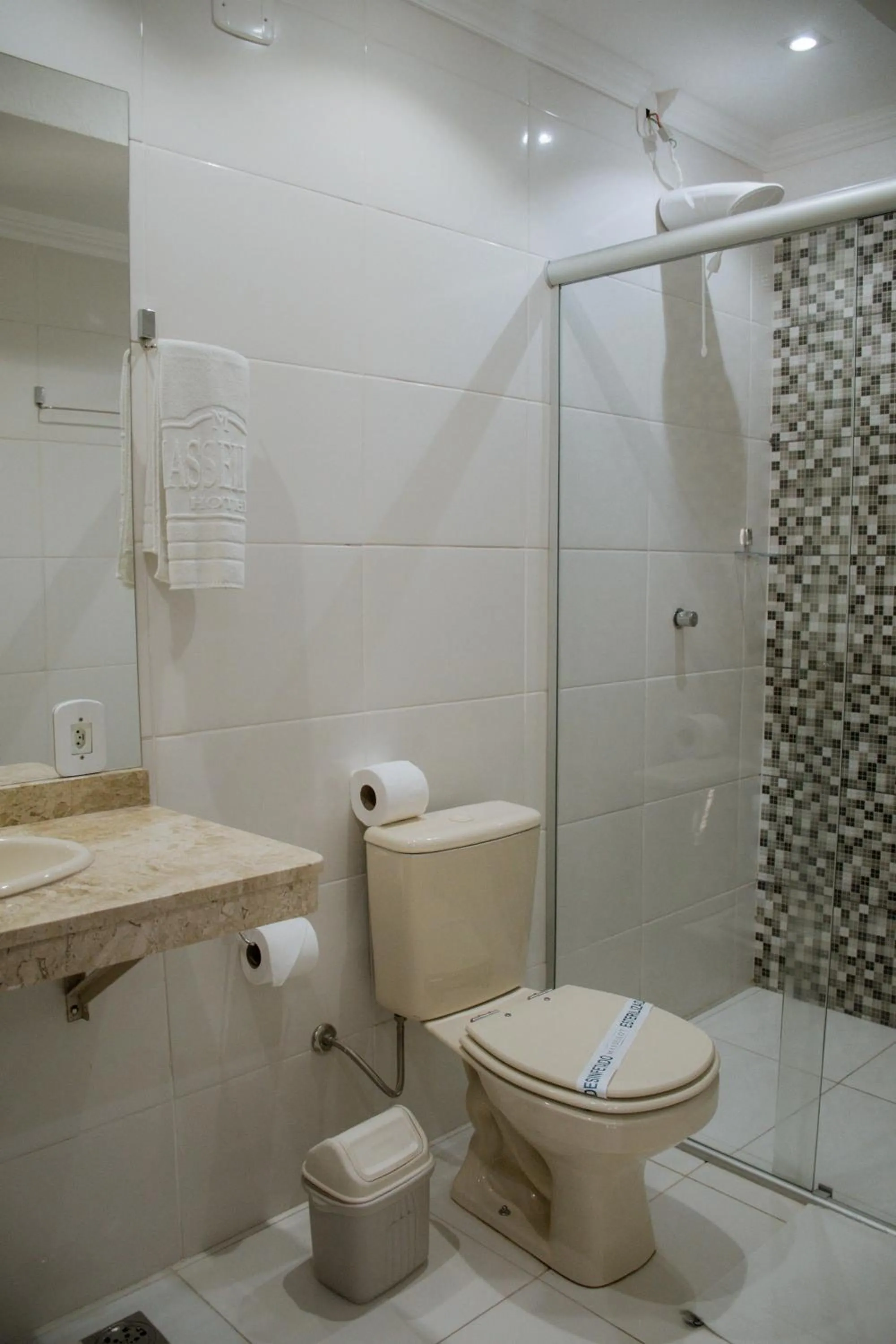 Bathroom in Hotel Masseilot