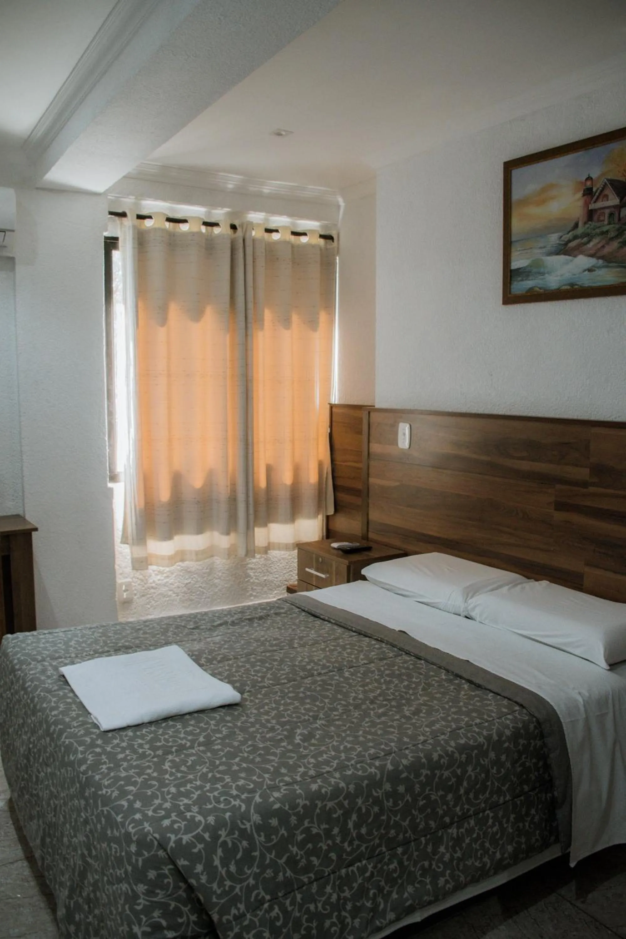 Photo of the whole room, Bed in Hotel Masseilot