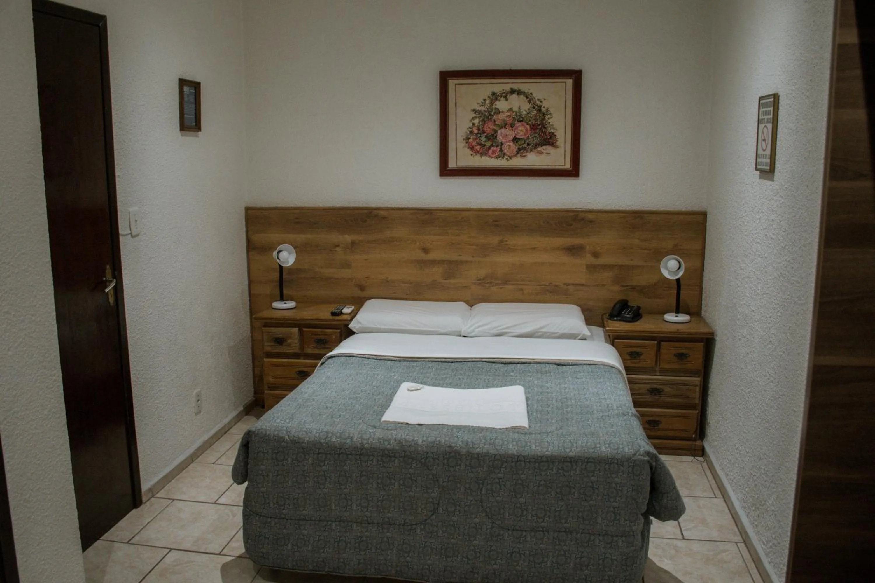 Bed in Hotel Masseilot