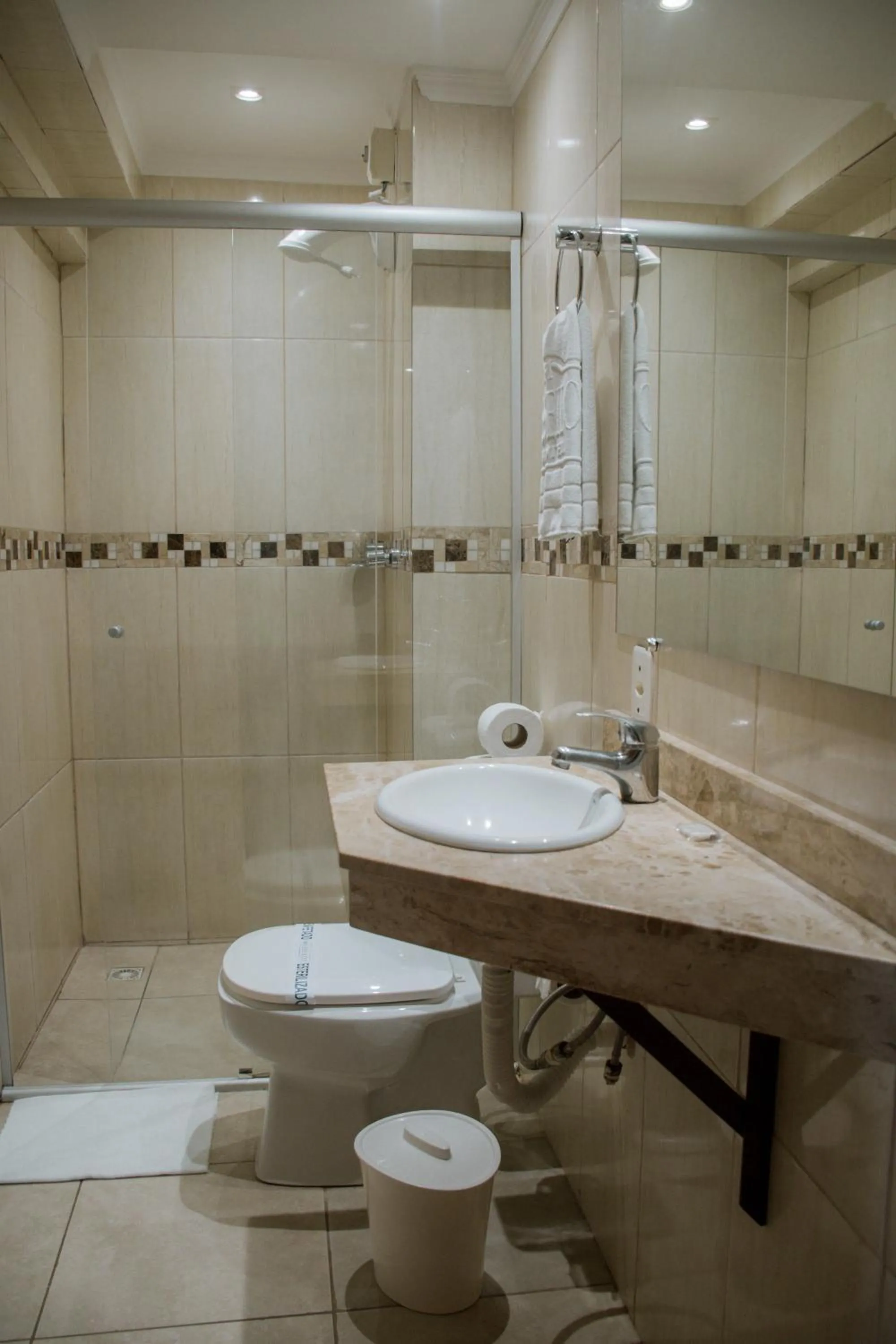 Bathroom in Hotel Masseilot