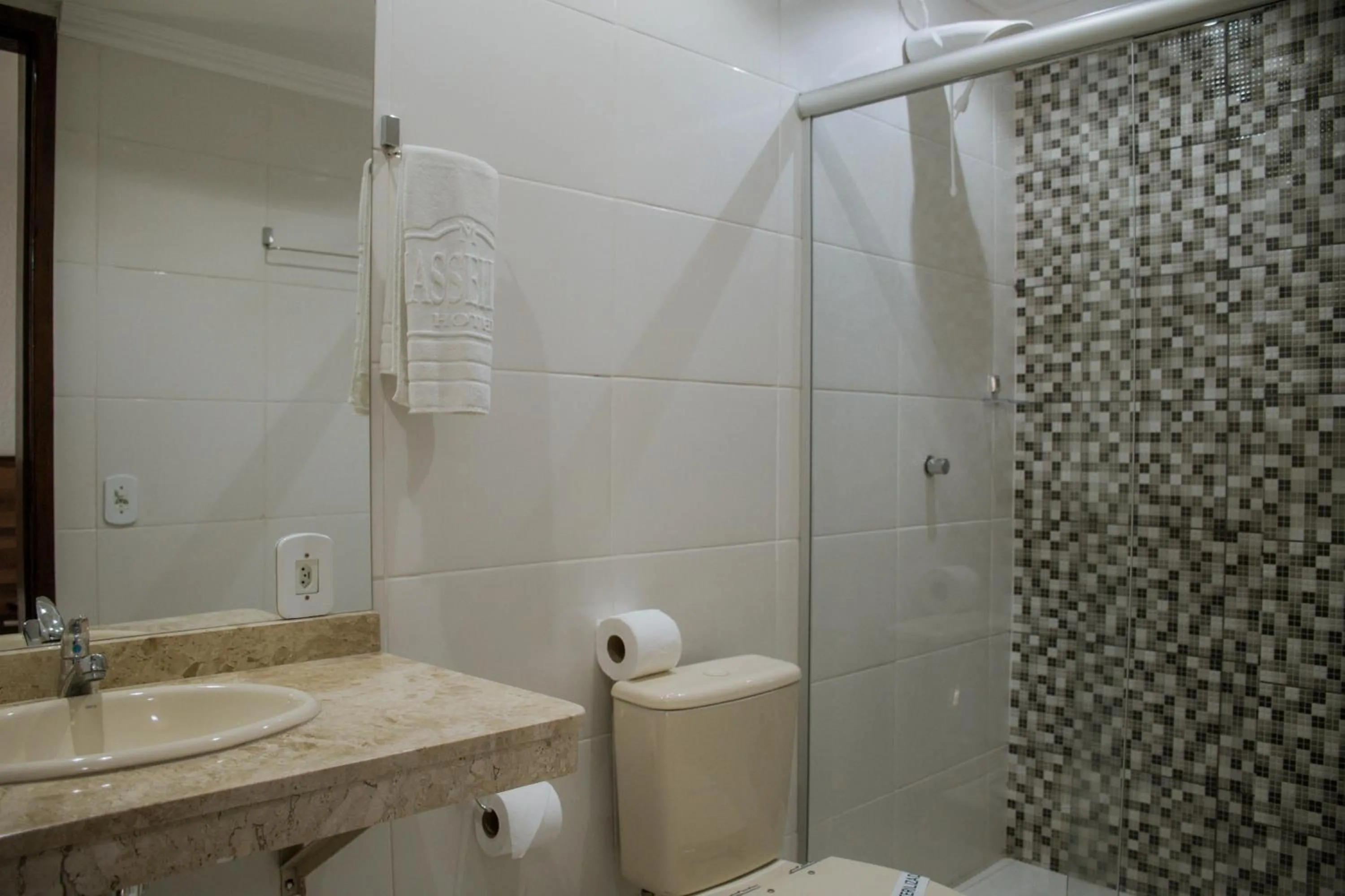 Bathroom in Hotel Masseilot