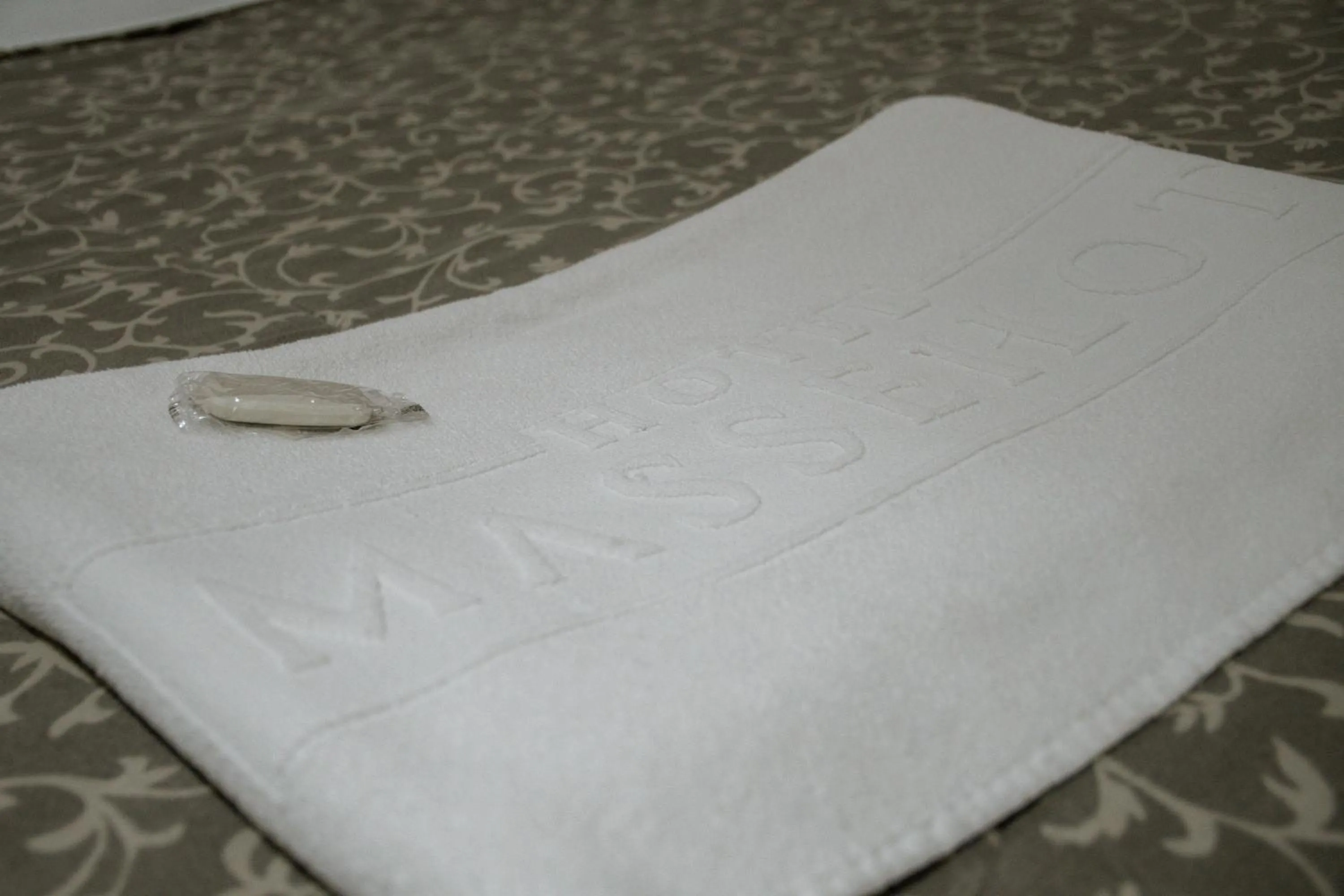 Decorative detail, Bed in Hotel Masseilot