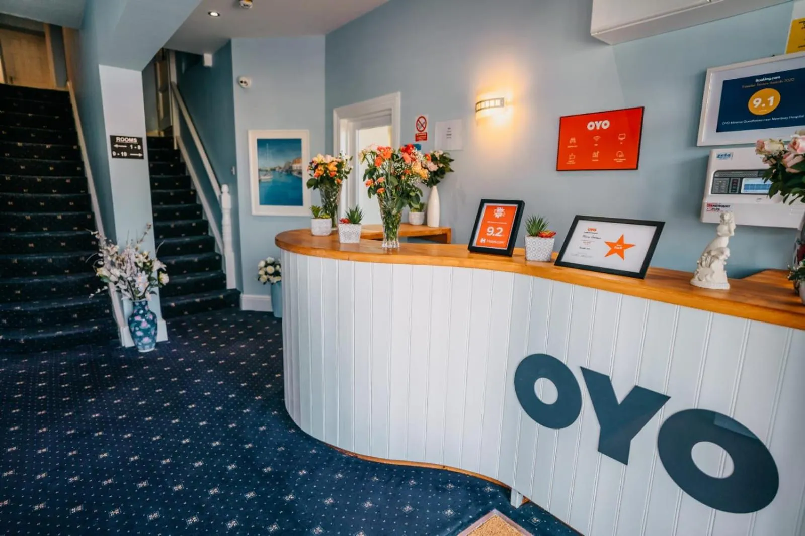 Lobby or reception in OYO Minerva Guesthouse