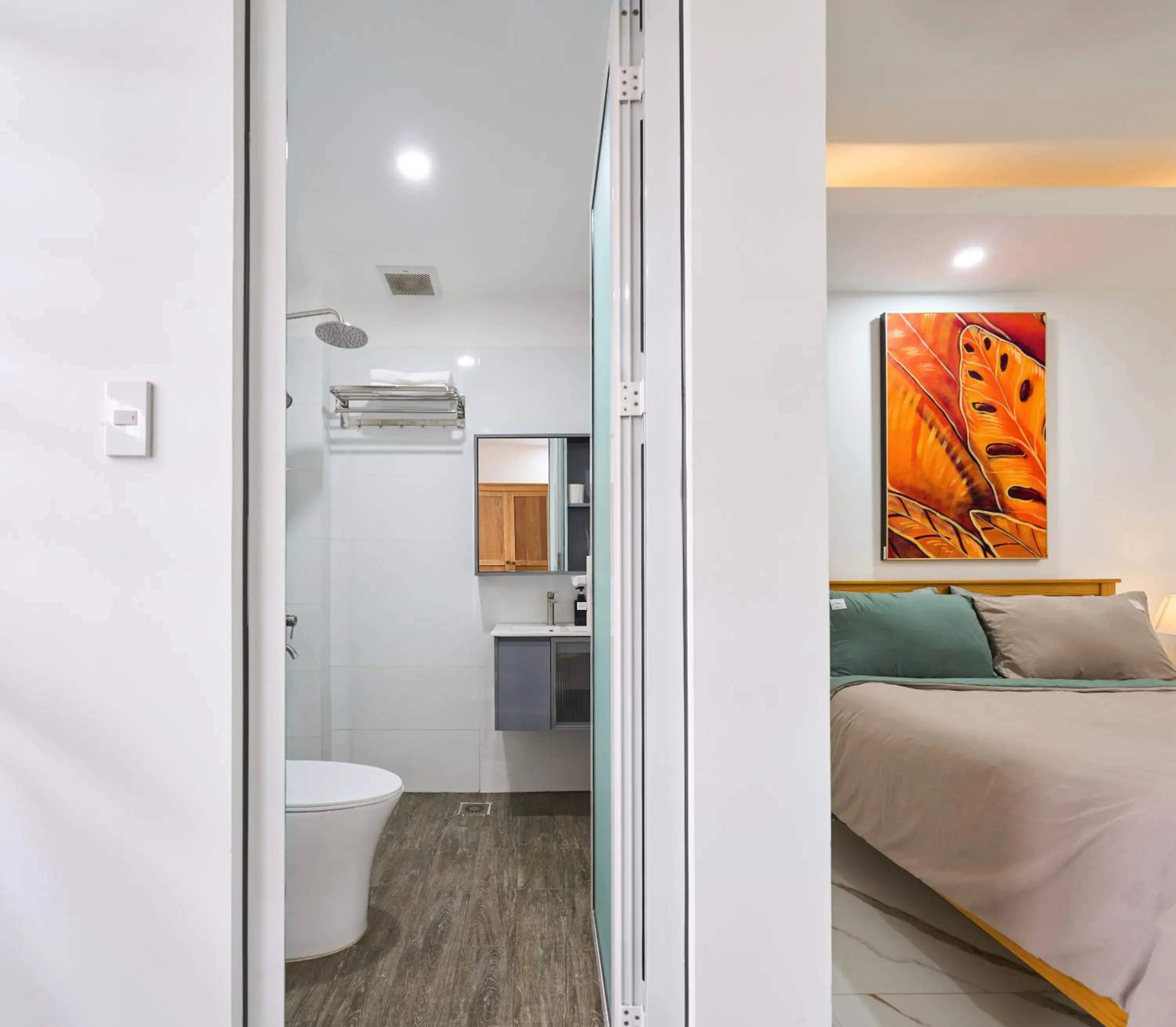 Bed in Green Riverside Hotel & Apartment Bed in Green Riverside Hotel & Apartment