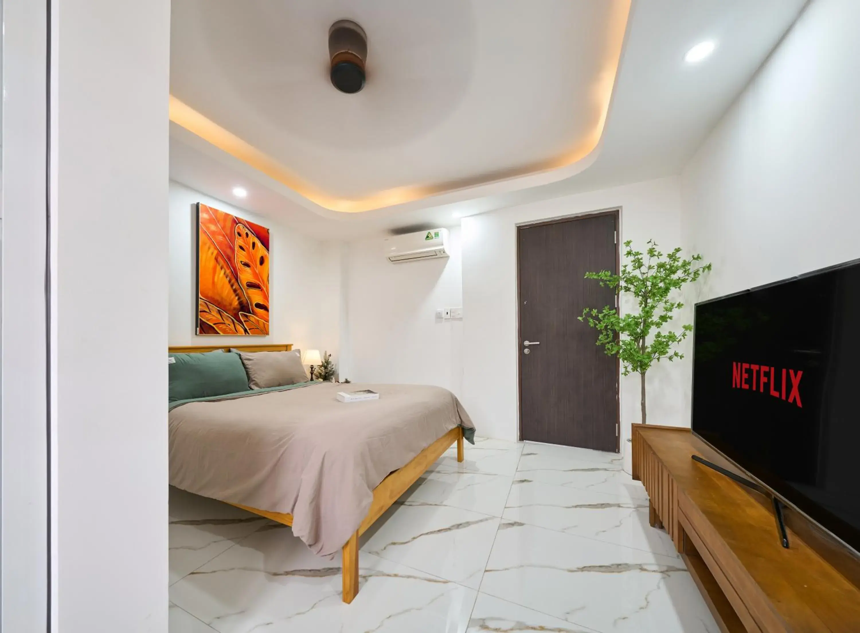 Bed in Green Riverside Hotel & Apartment Bed in Green Riverside Hotel & Apartment