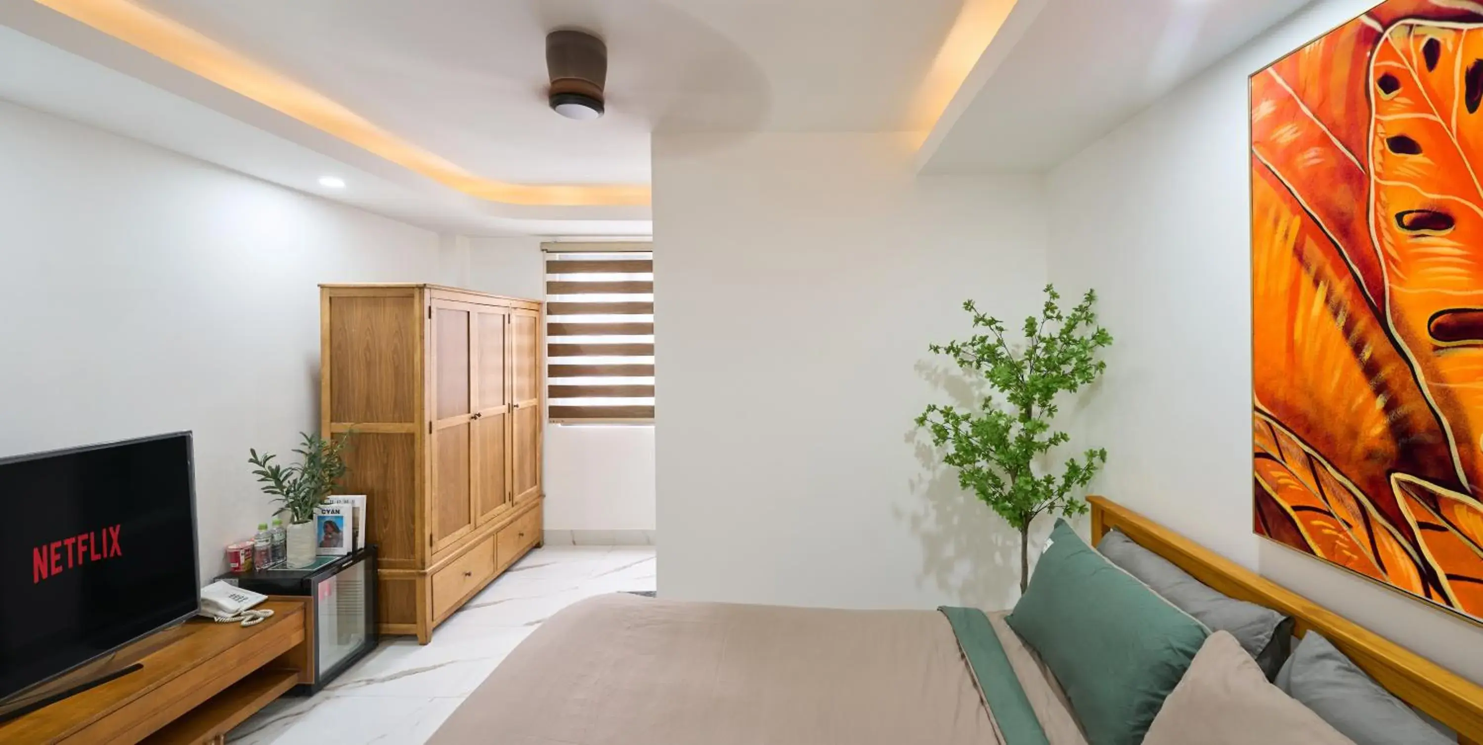 Communal lounge/ TV room in Green Riverside Hotel & Apartment Communal lounge/ TV room in Green Riverside Hotel & Apartment