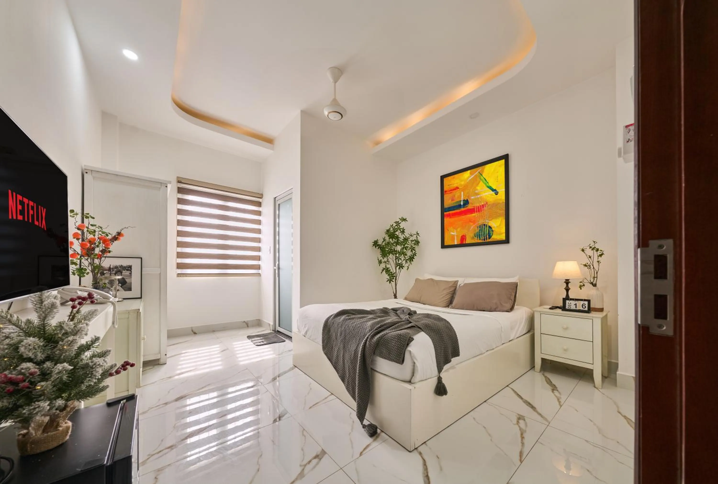 Bed in Green Riverside Hotel & Apartment